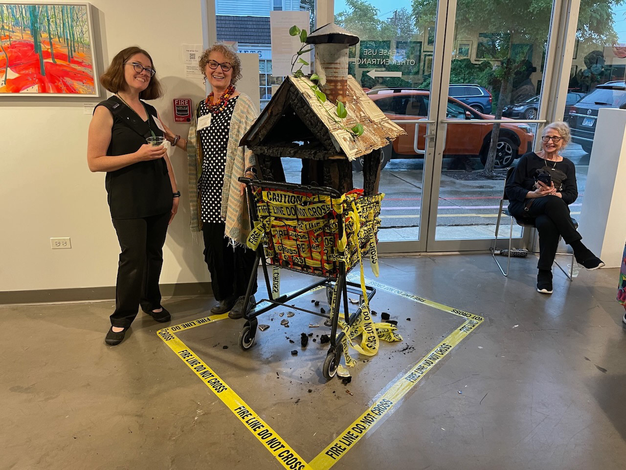 Out of the Fire - with Stephanie Samuels - Evanston Art Center