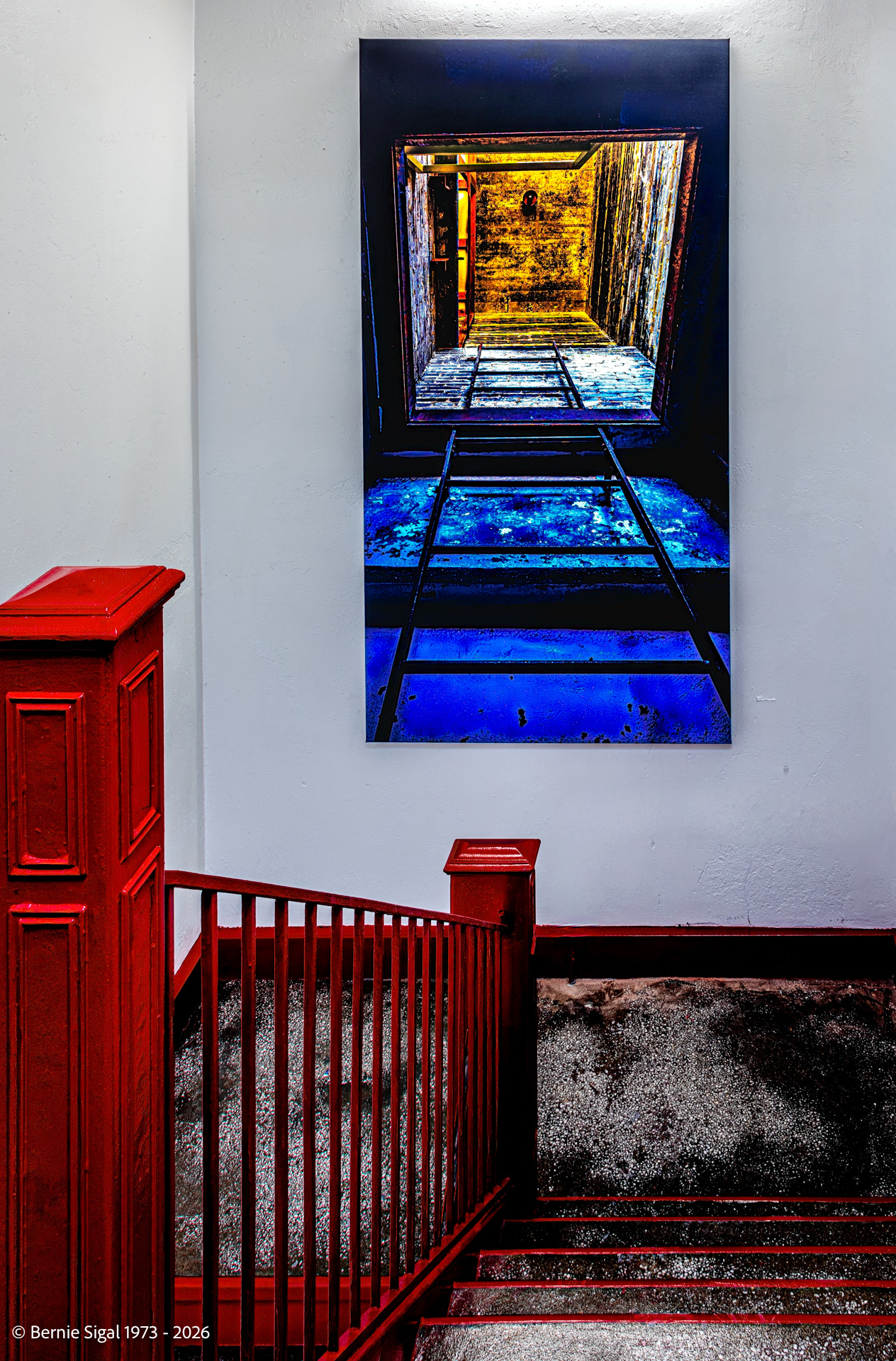Graphics Arts Building, Dayton, OH  -canvas artwork