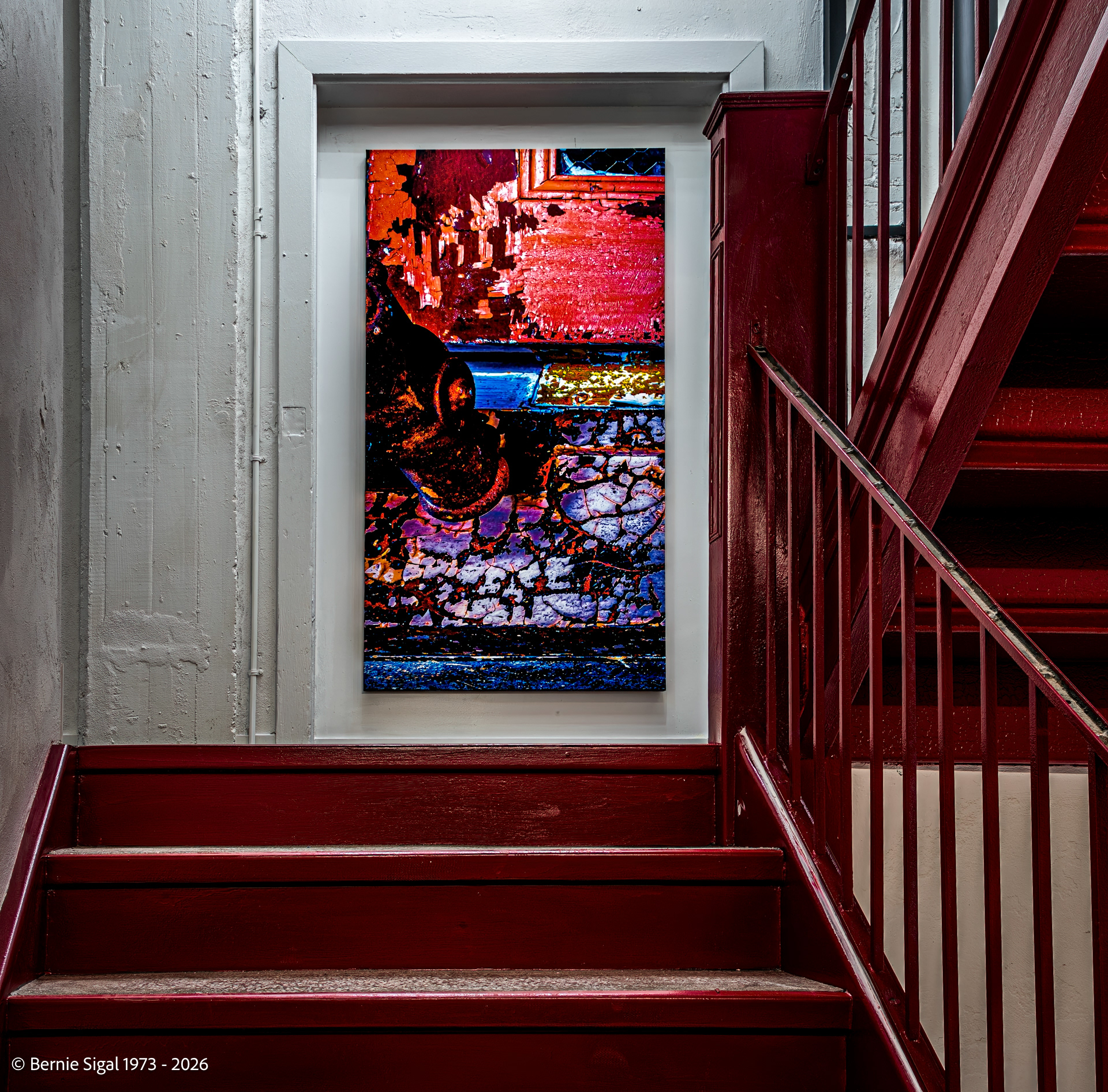 Graphics Arts Building, Dayton, OH  -canvas artwork