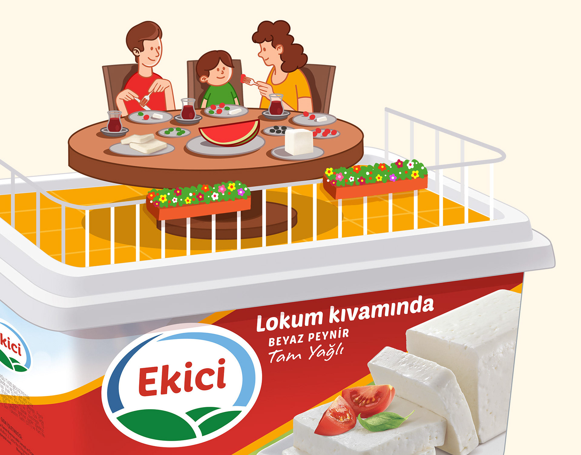 Ekici Cheese Brand Campaign