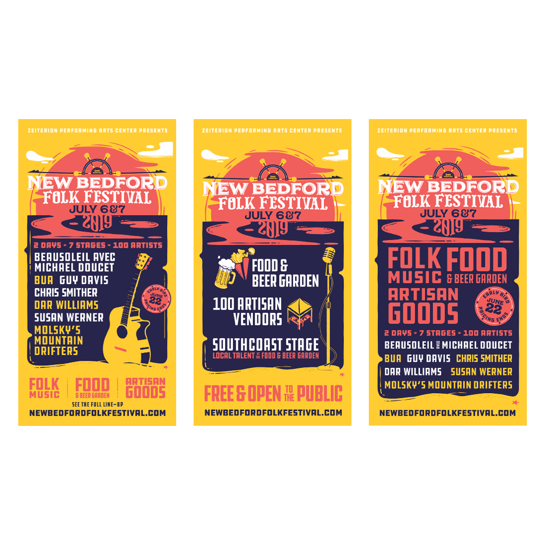 Web and newspaper ads (2/3).