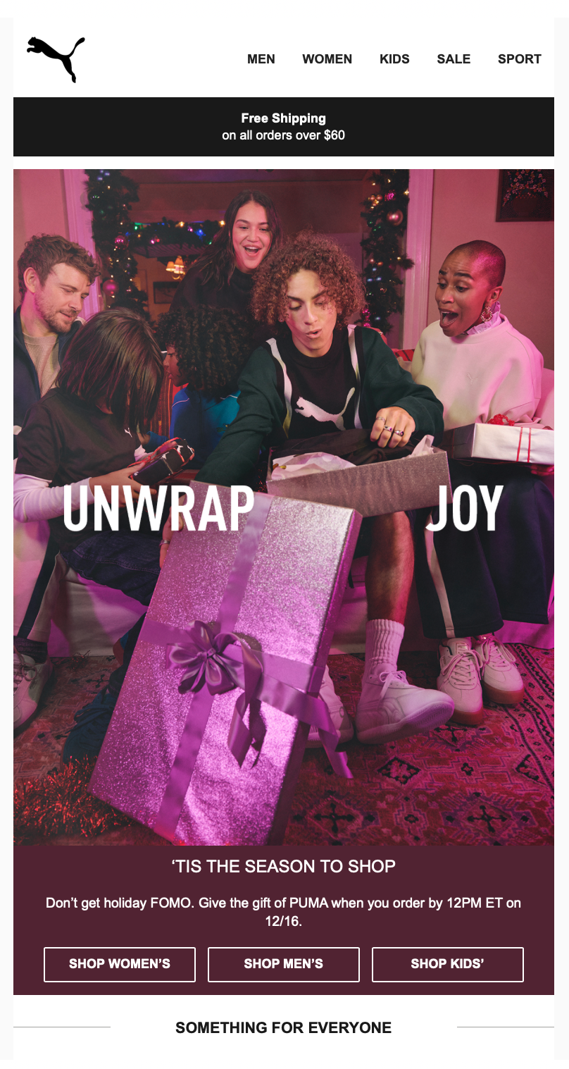 Email creative (1/5).