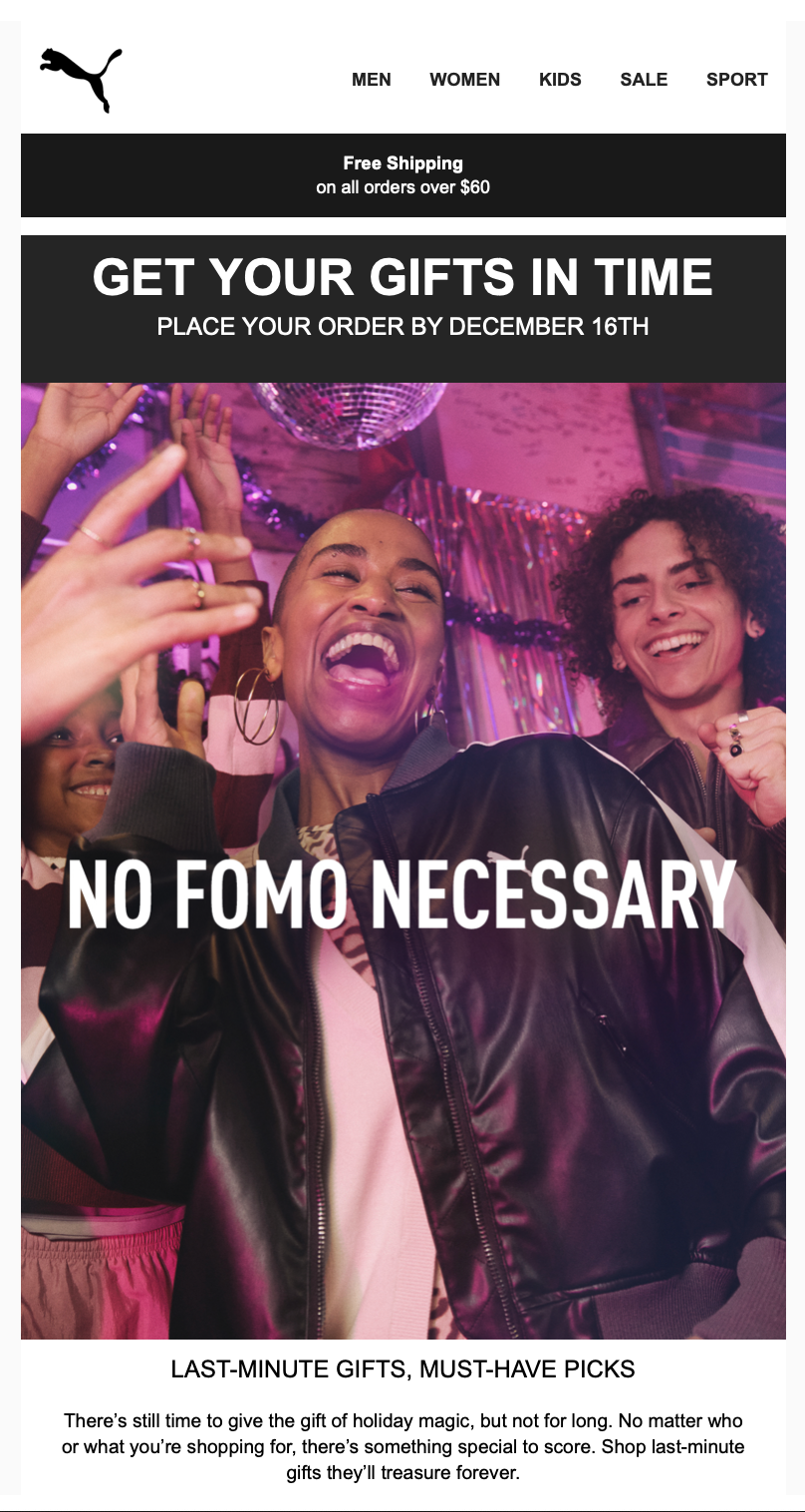 Email creative (4/5).