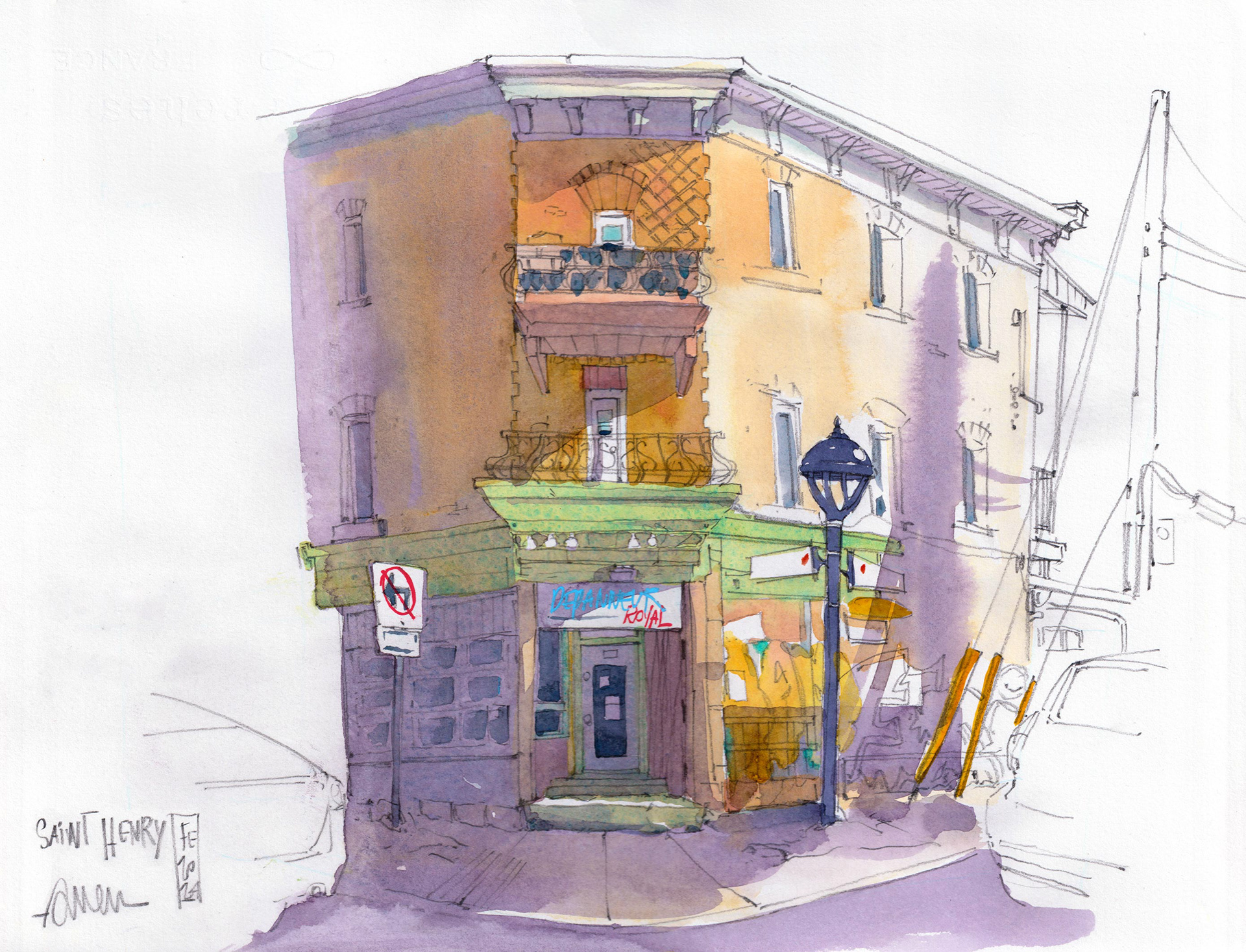 Dépanneur, Saint-Henri, Oratoire Saint-Joseph, Montreal (Canada) 2024