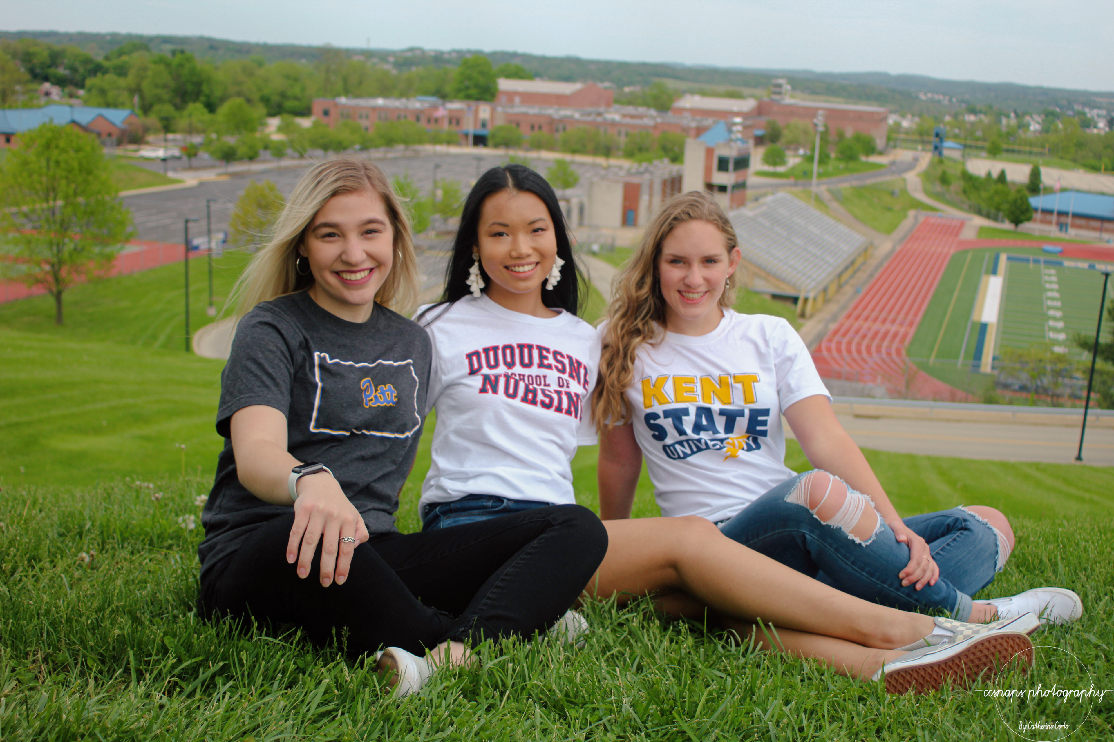 Gwen, University of Pittsburgh | Marla, Duquesne University | Caitlin, Kent State University