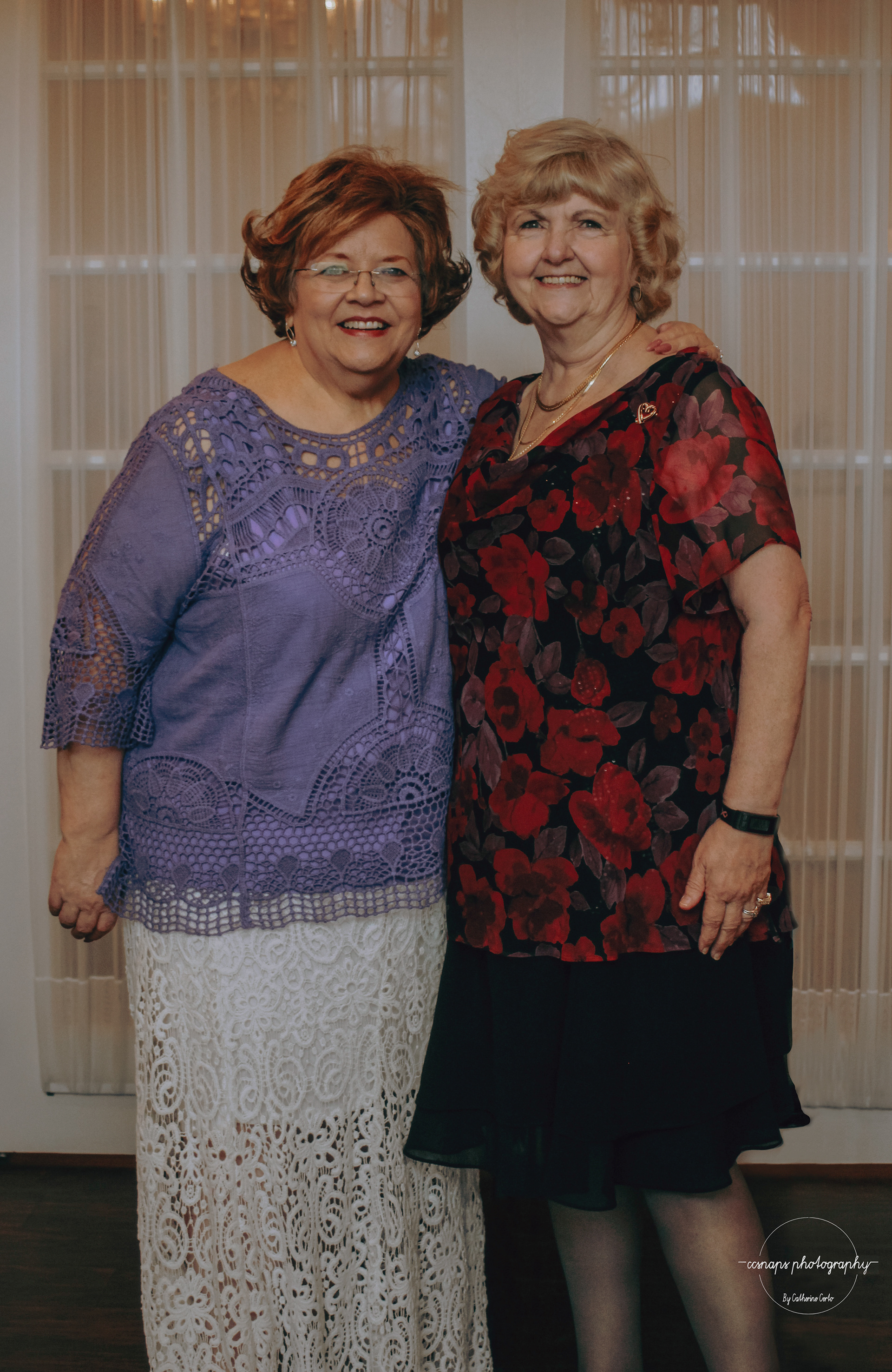 The bride & made of honor