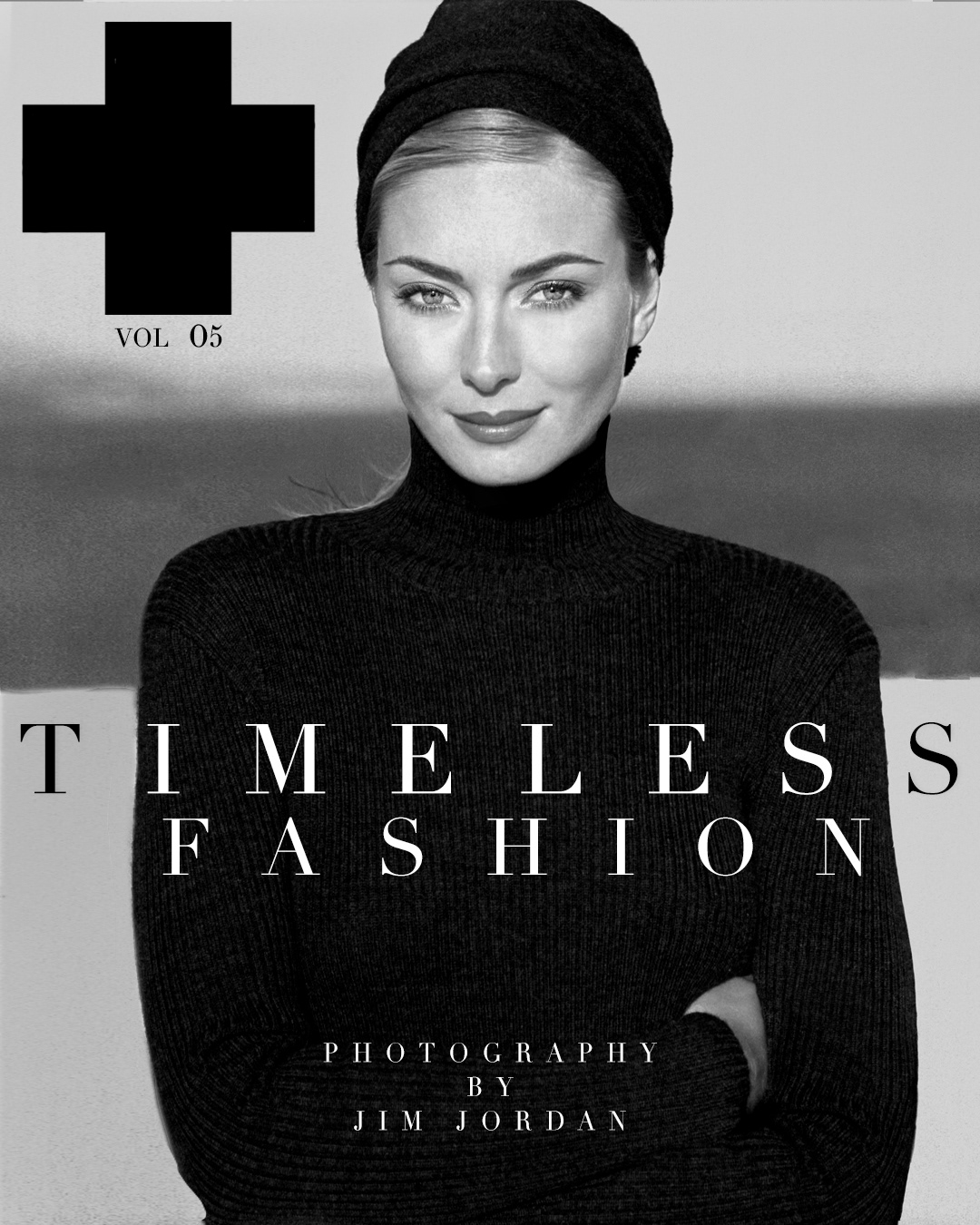 Model Sophie Matheisen photographed by celebrity fashion photographer Jim Jordan for White Cross Magazine