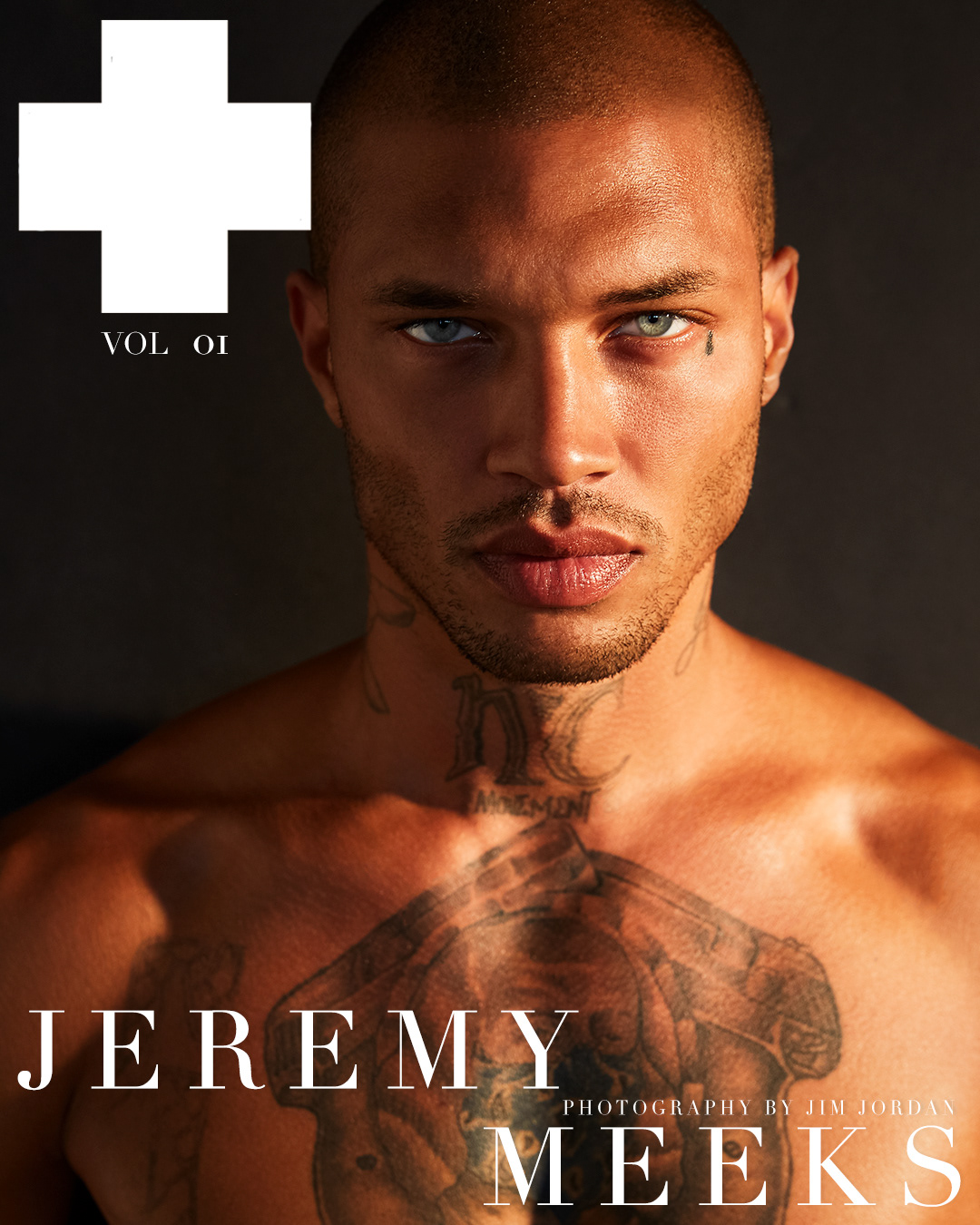 Model Jeremy Meeks photographed by celebrity fashion photographer Jim Jordan for White Cross Magazine