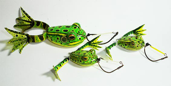 Ken Daubert - Finesse BASS FROG LURE Fishing