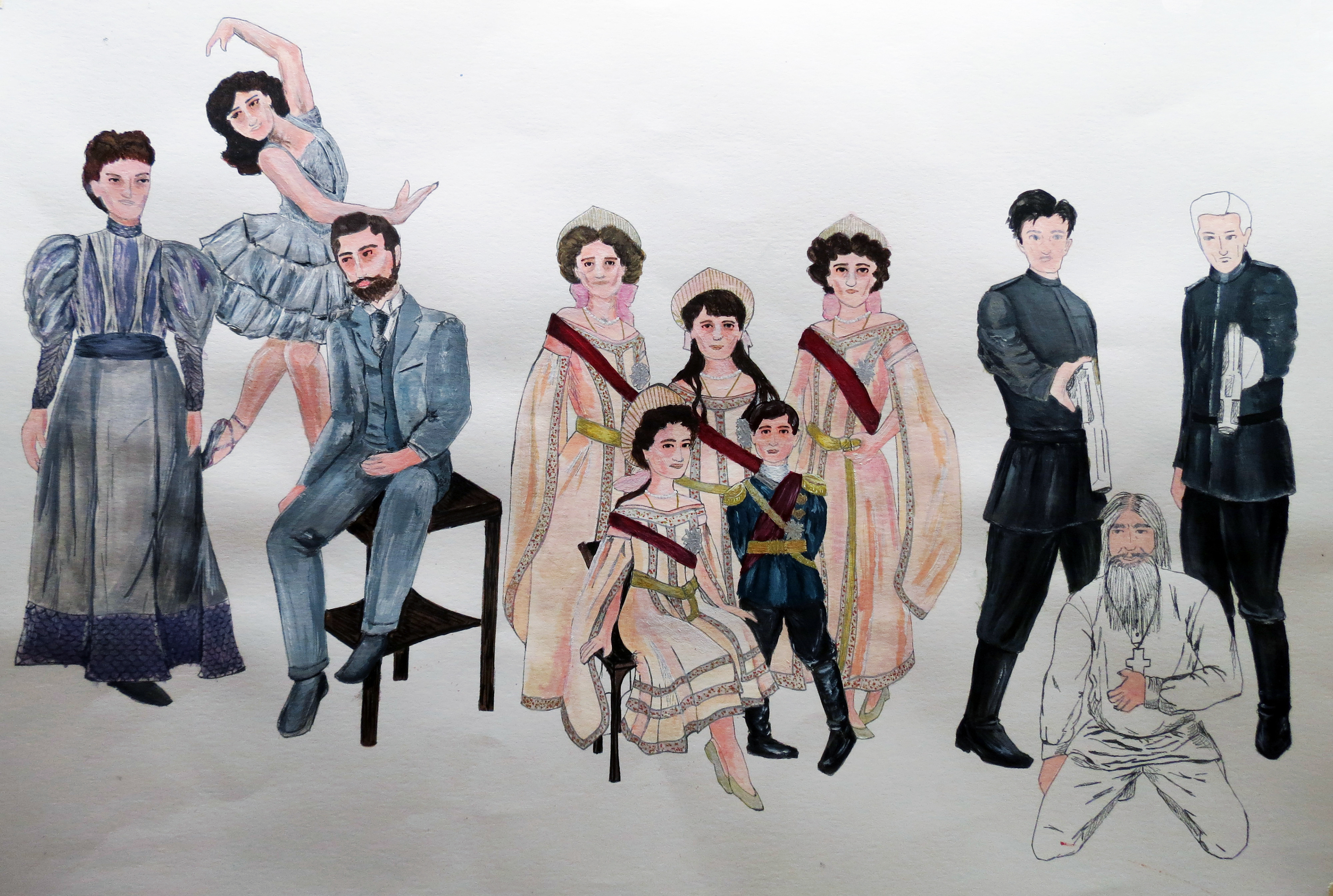 Photographs and Memories: 1893 Courtship; 1910 Traditional Attire; 1916 Murder of Rasputin