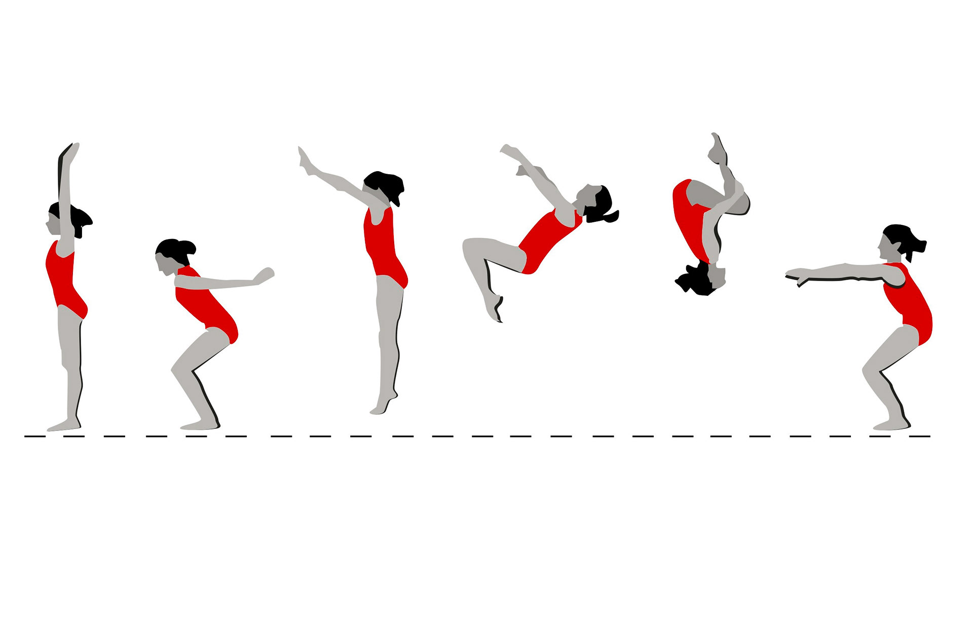Back-Tuck, a Wordless Diagram