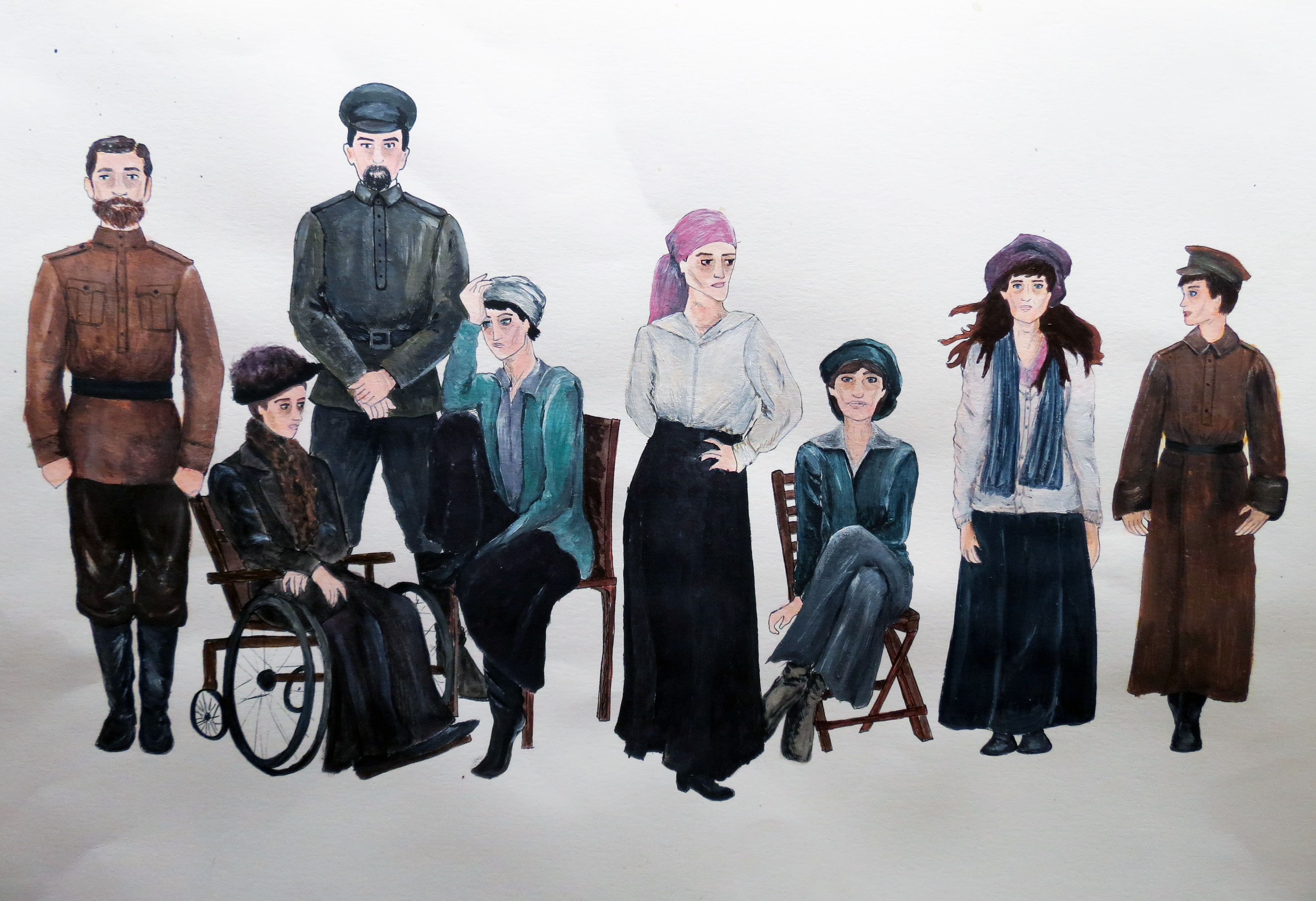 The Romanov's in Exile, 1918