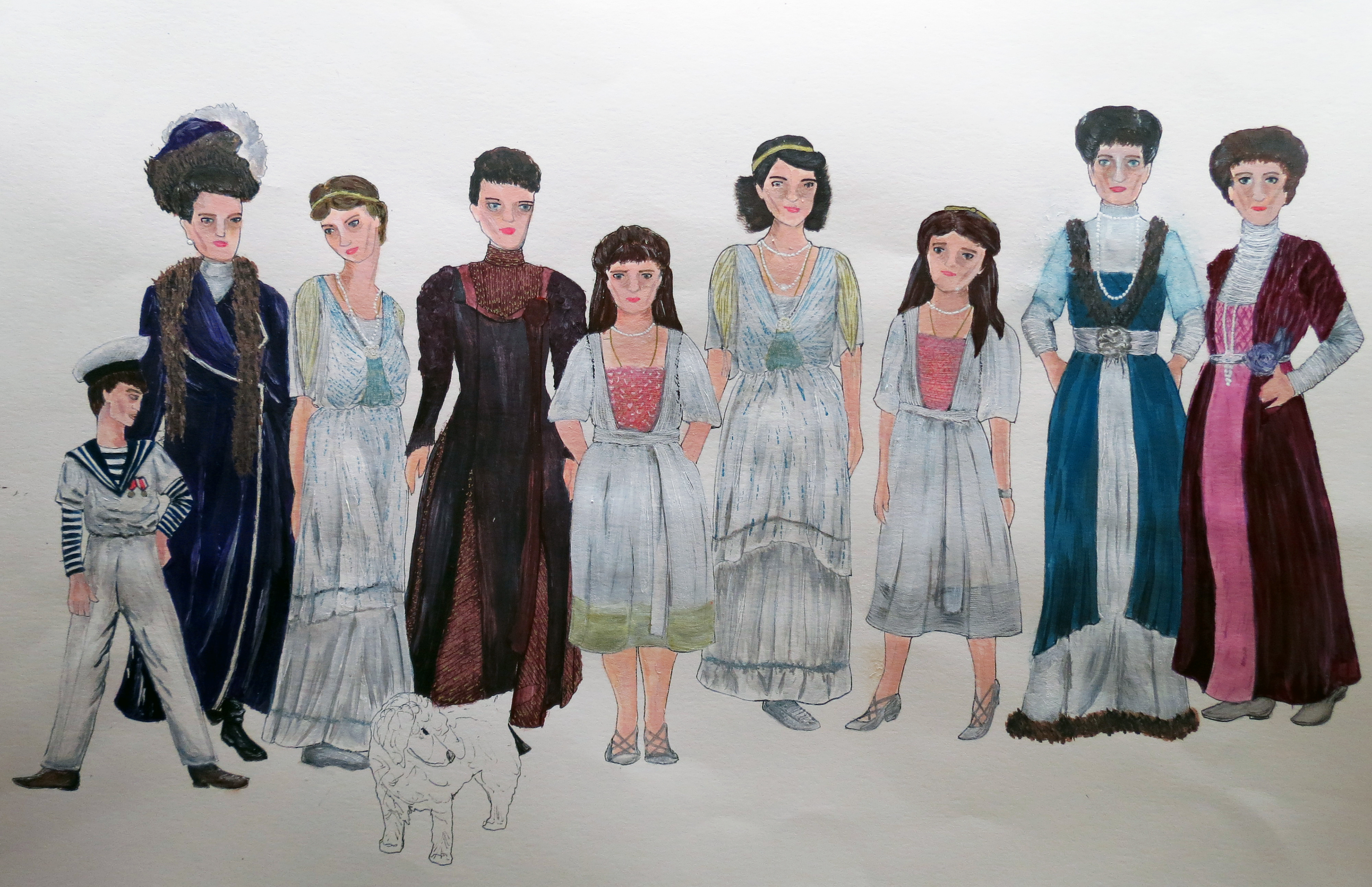 Original Illustration for Afternoon Tea, 1914