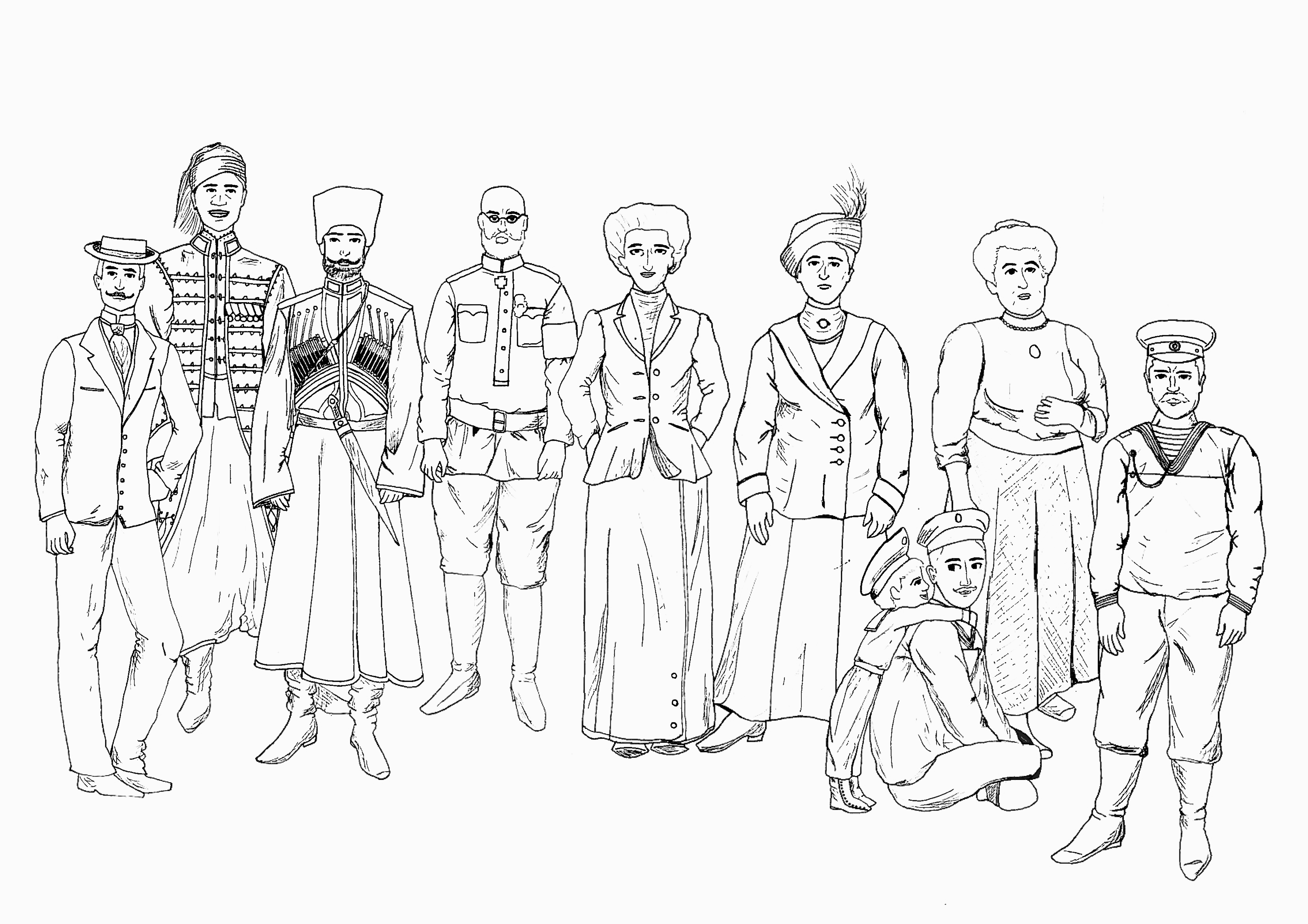 Friends and Family of the Romanov's