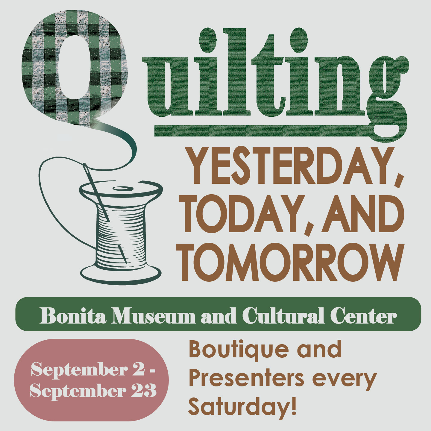 Bonita Museum, Quilting Design