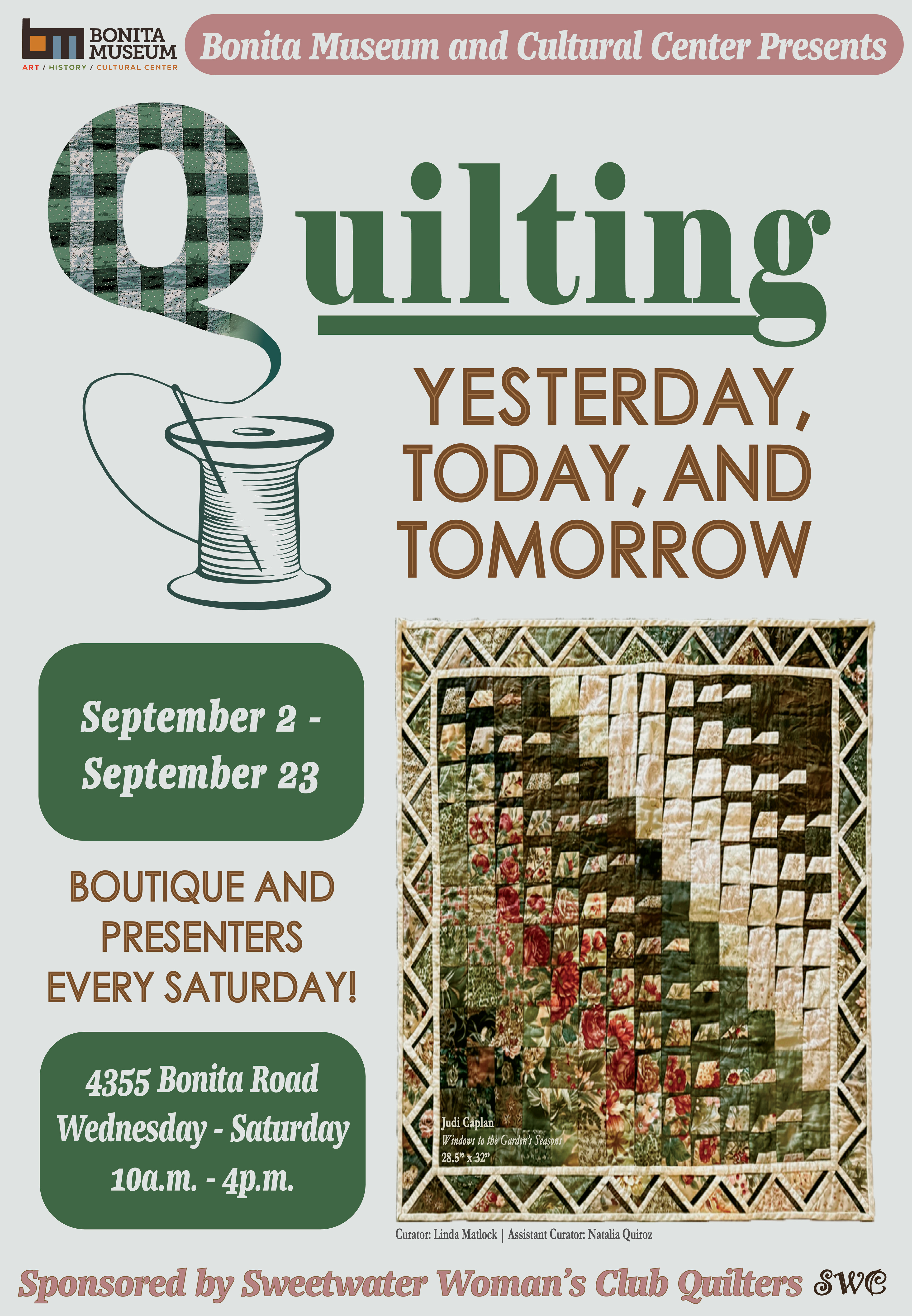 Bonita Museum, Install Day