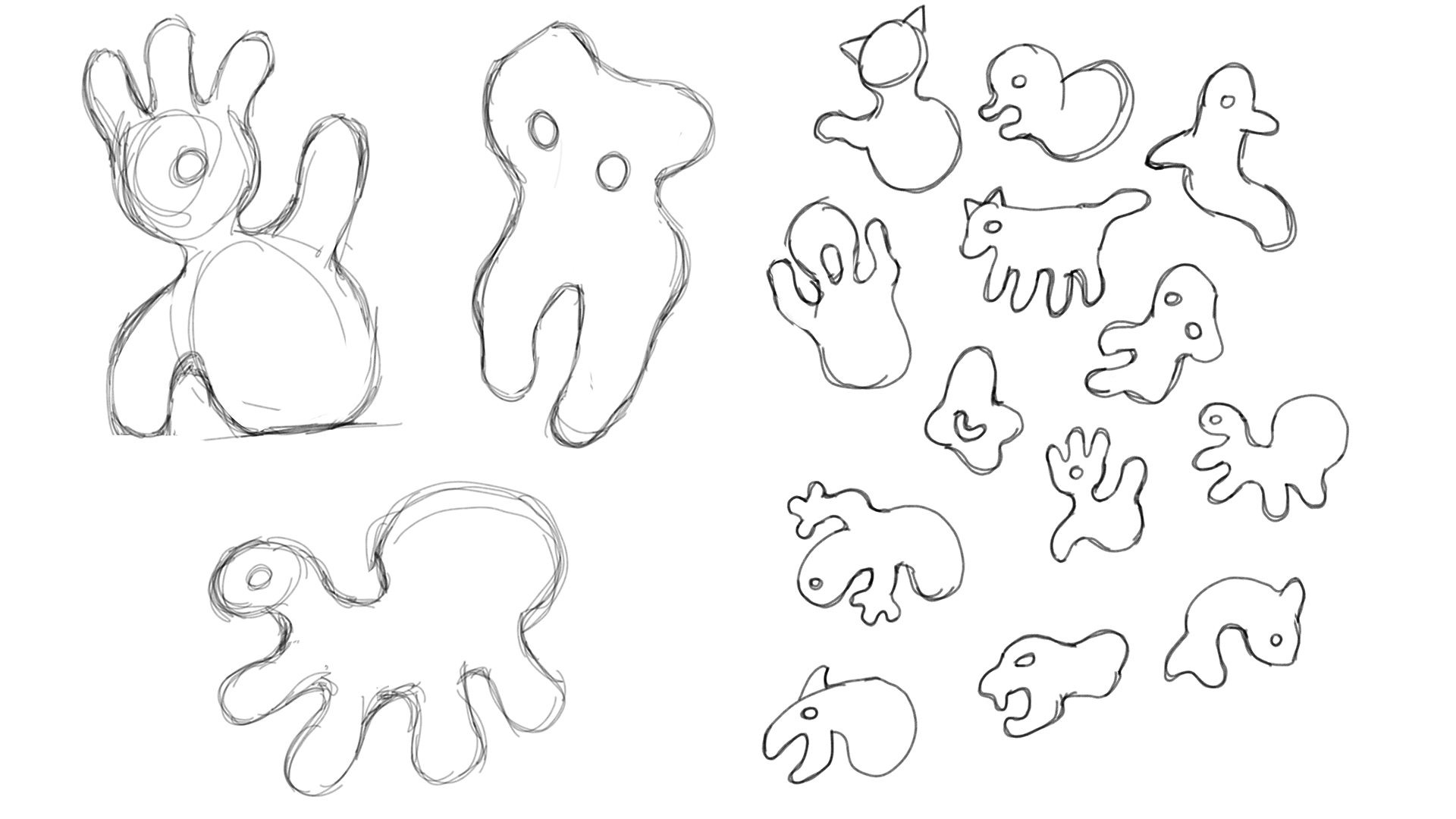 Character/Pattern Sketches