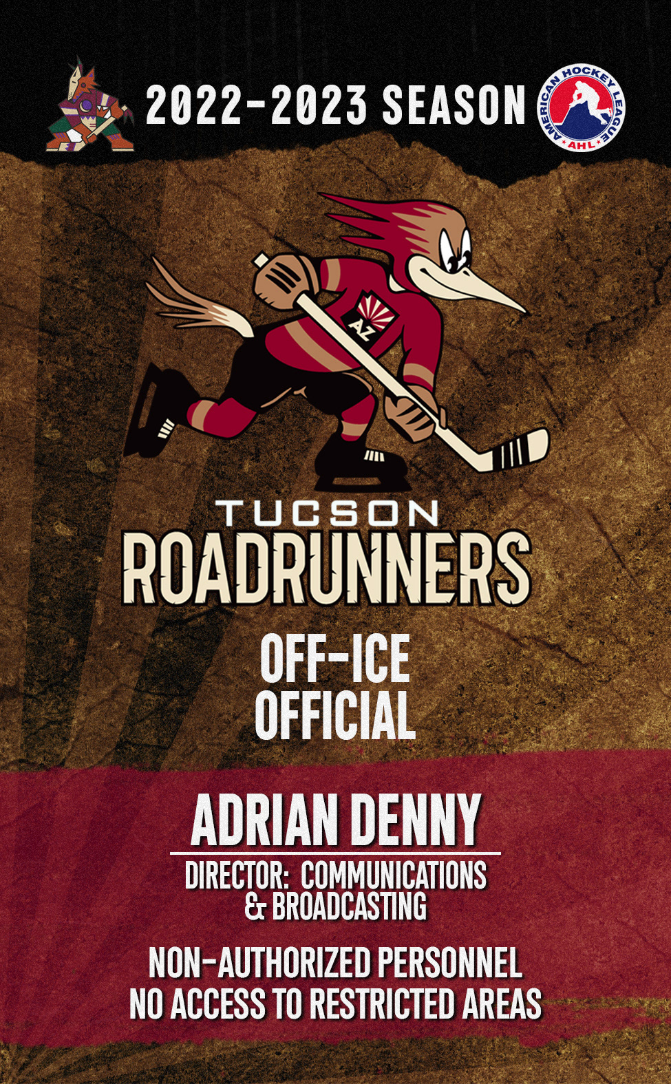 22-23 Off-Ice AHL Official Credential