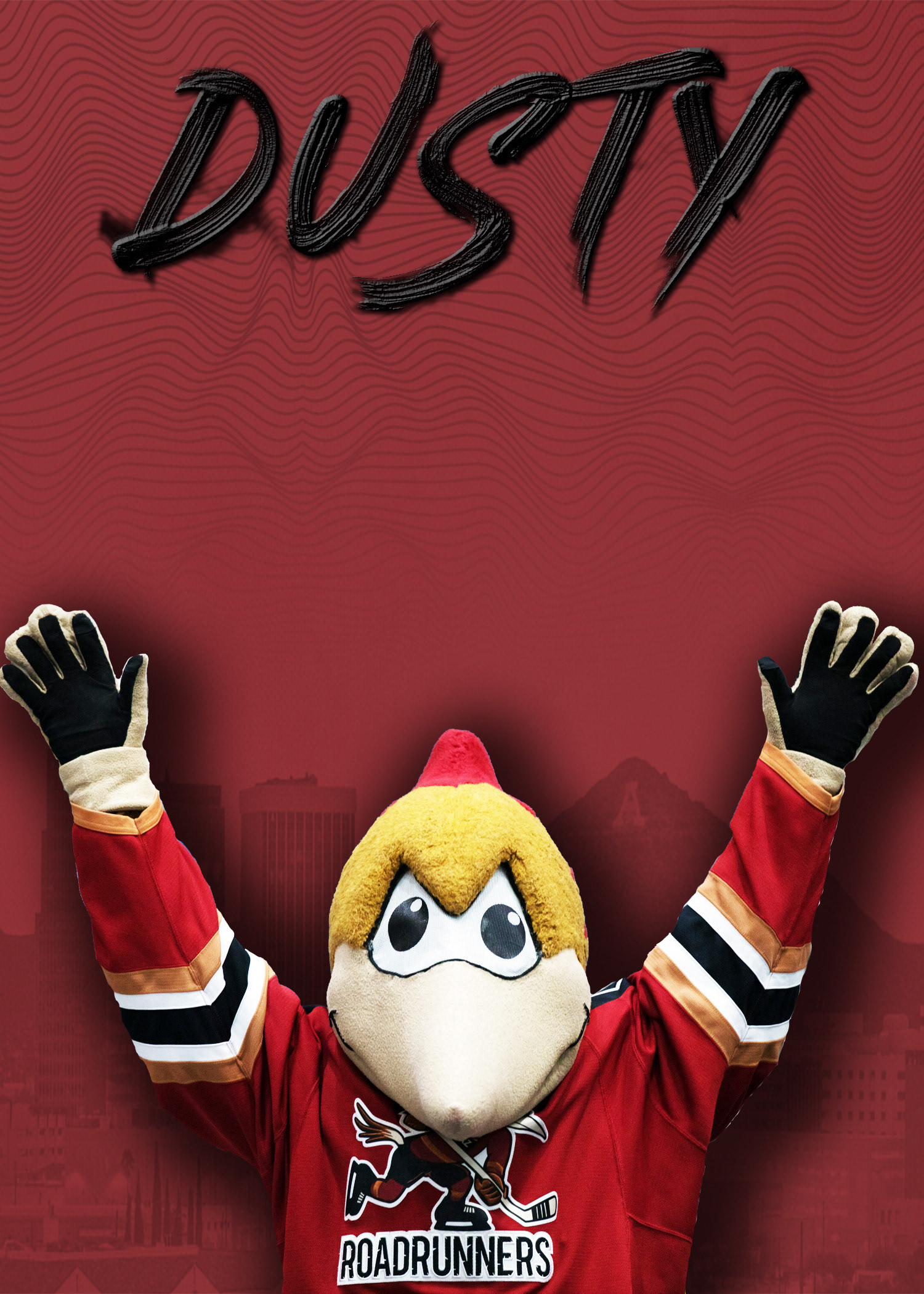 Dusty's Autograph Card (Front View)