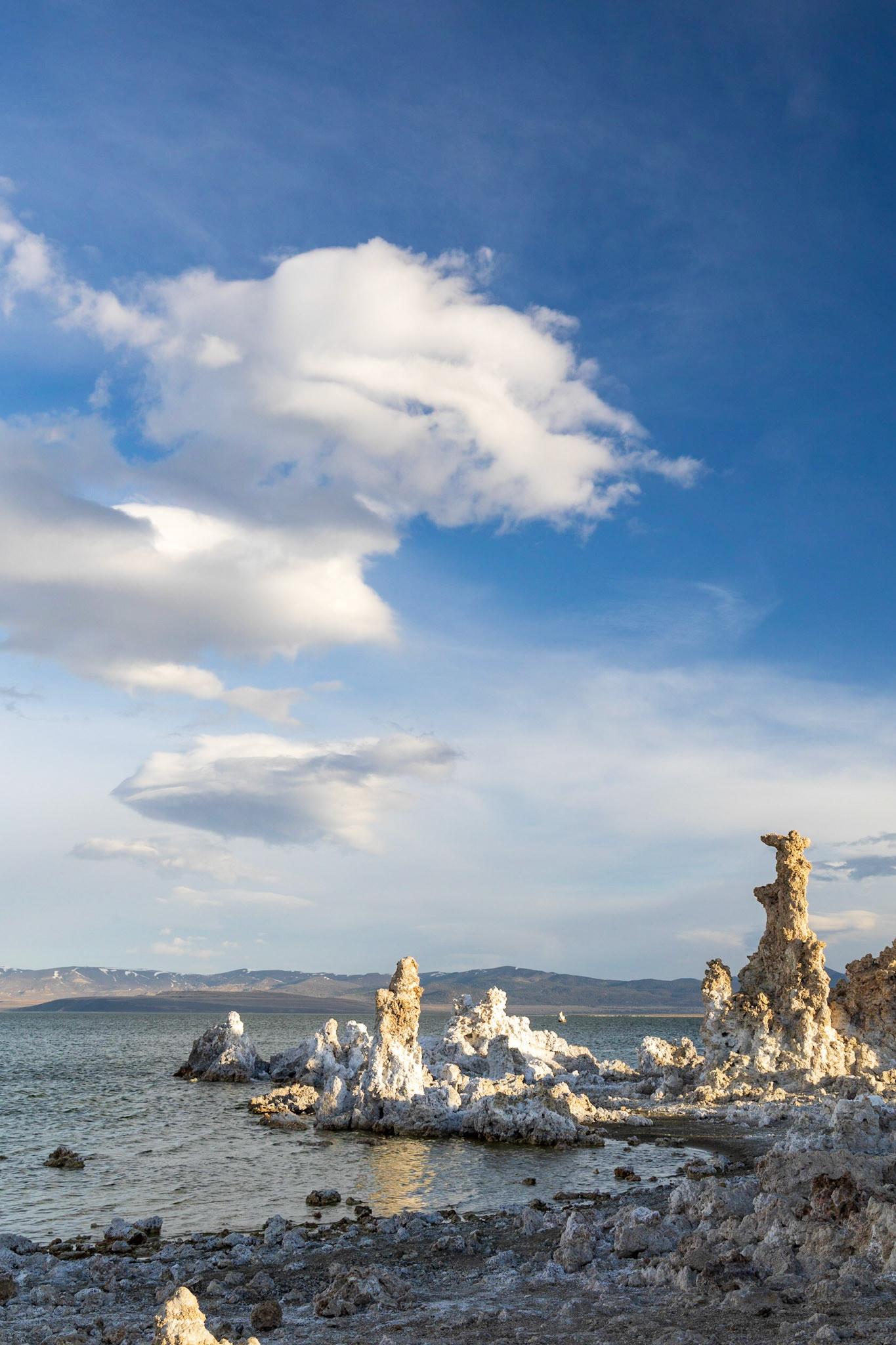 Tufas in Mono Lake near Lee Vining, CA