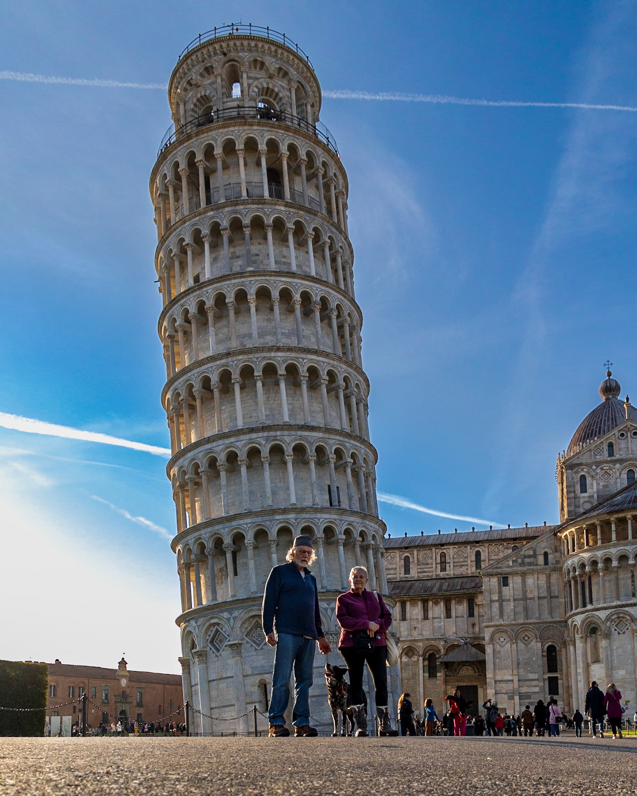 When in Pisa, one has to have a photo of the Iconic Leaning Tower.