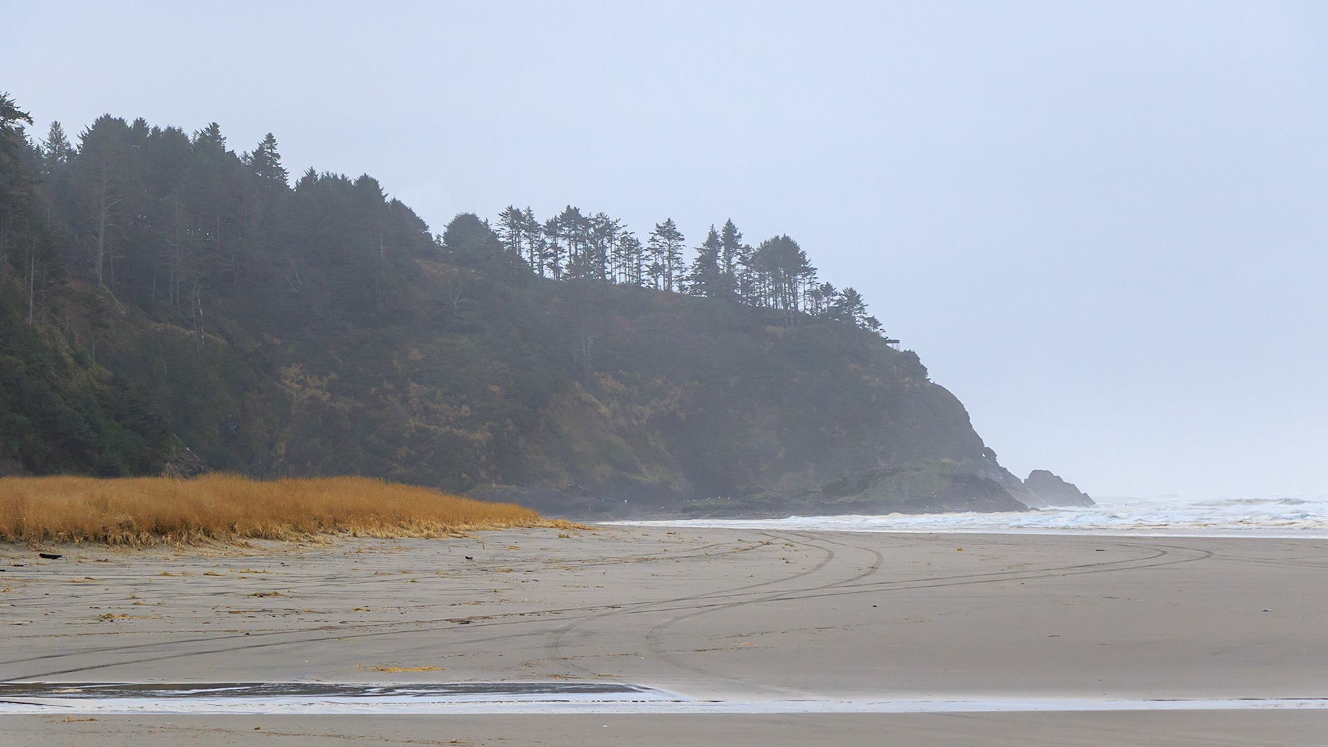 North Head from the southern end of Long Beach Washington