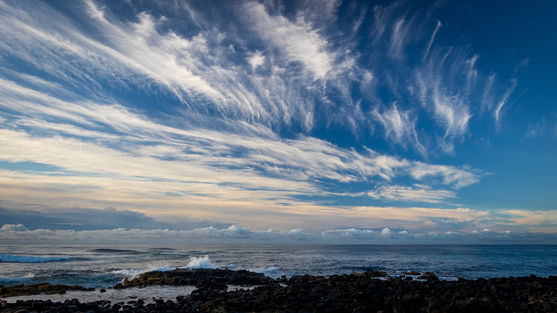 The beach provides an anchor otherwise I would be lost in the clouds