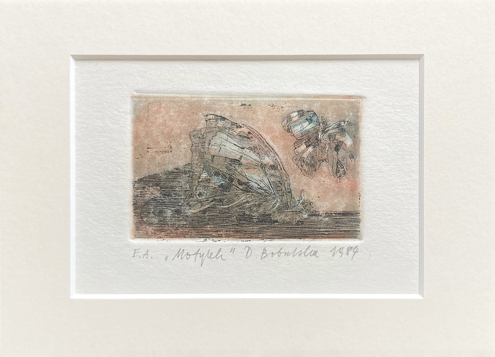 MOTYLEK   |   8×5 cm   |   intaglio   |   120 zł