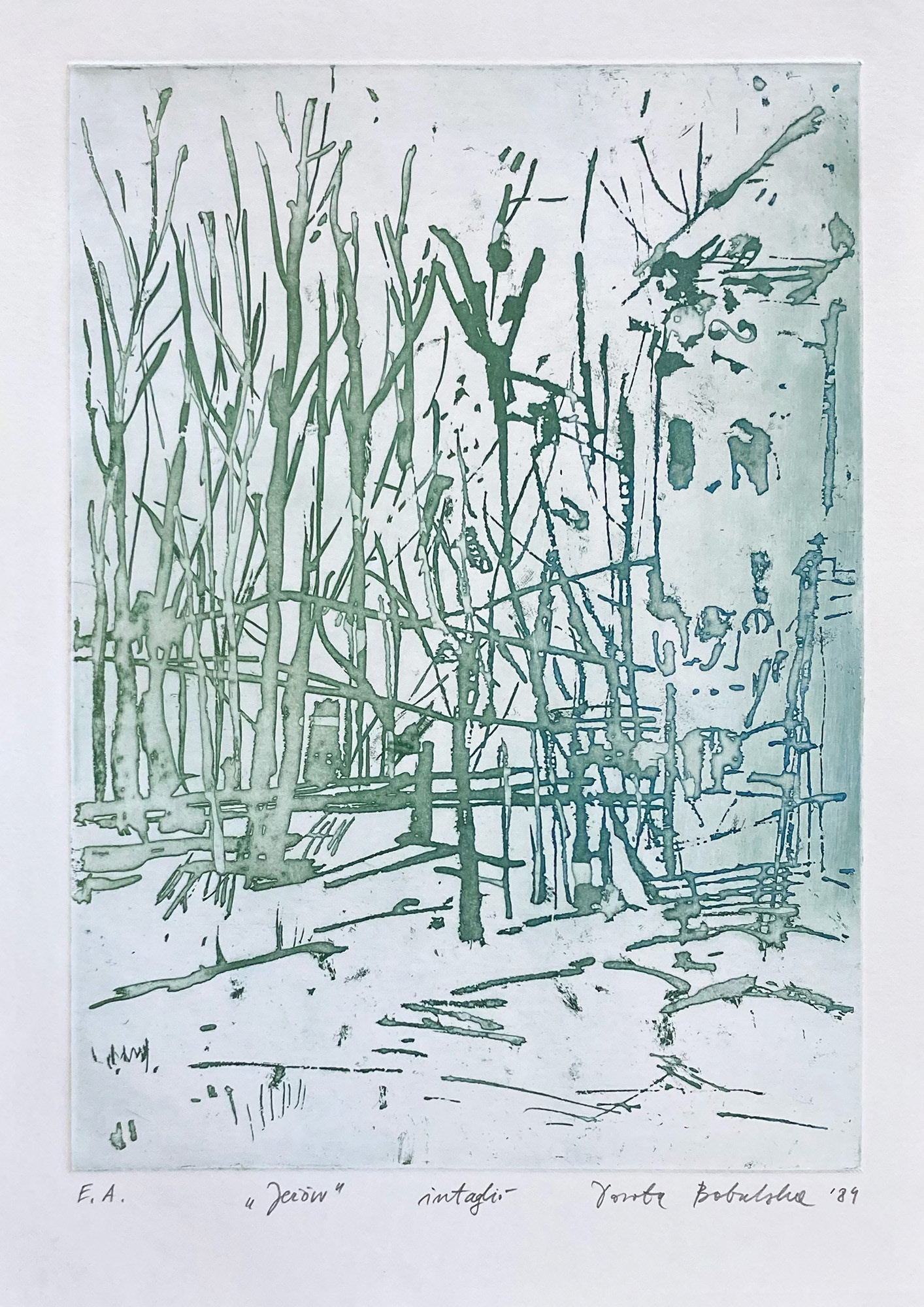 JEŻÓW   |   20,5×29   |   intaglio   |   450 zł