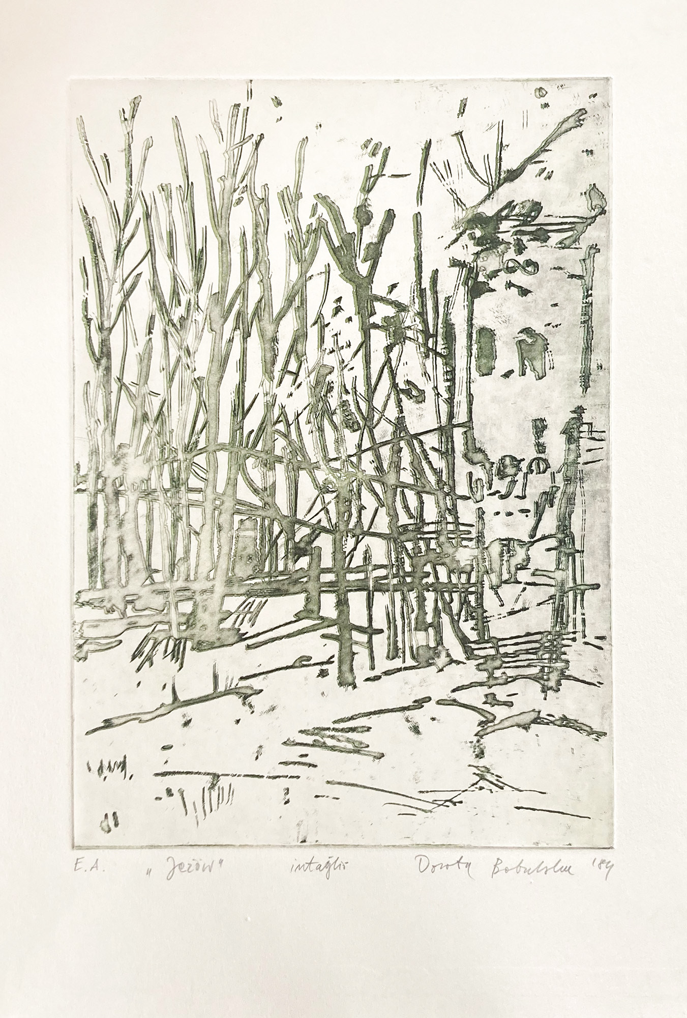 JEŻÓW   |   20,5×29   |   intaglio   |   450 zł