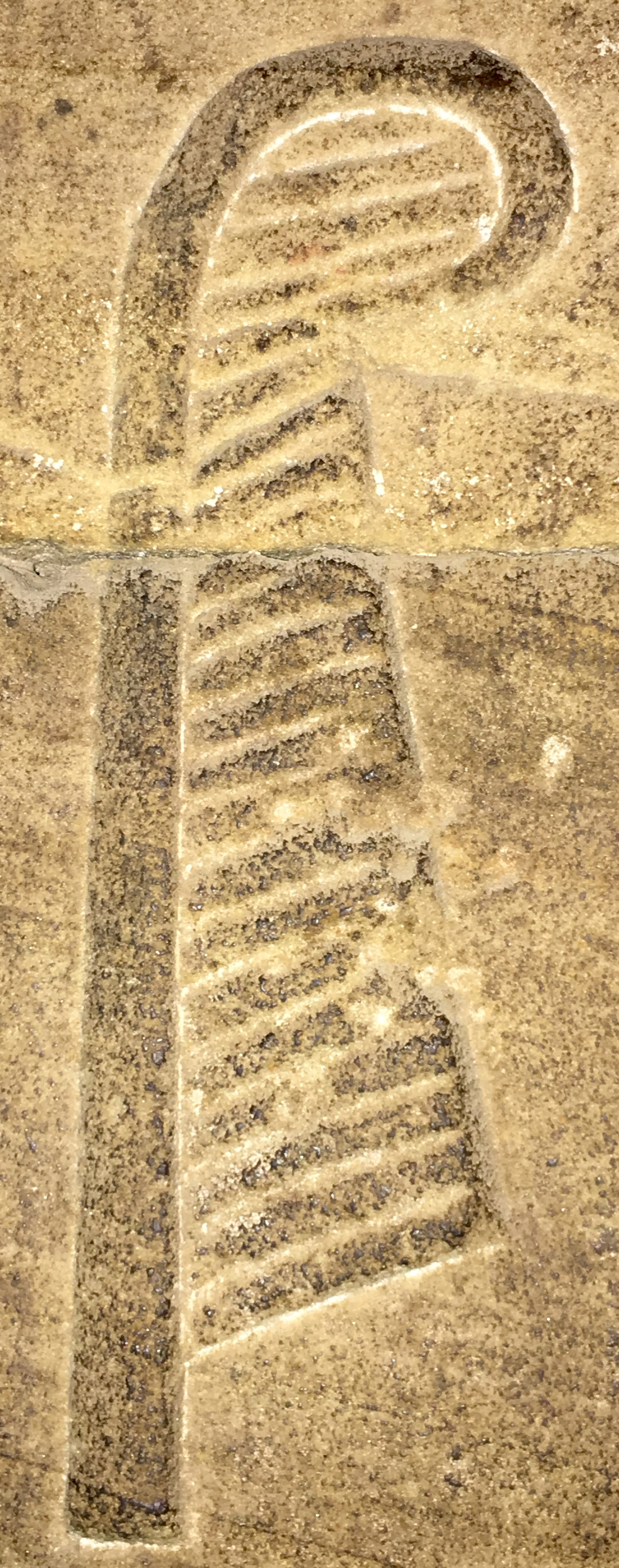 The Feather of Ma’at from Edfu Temple.