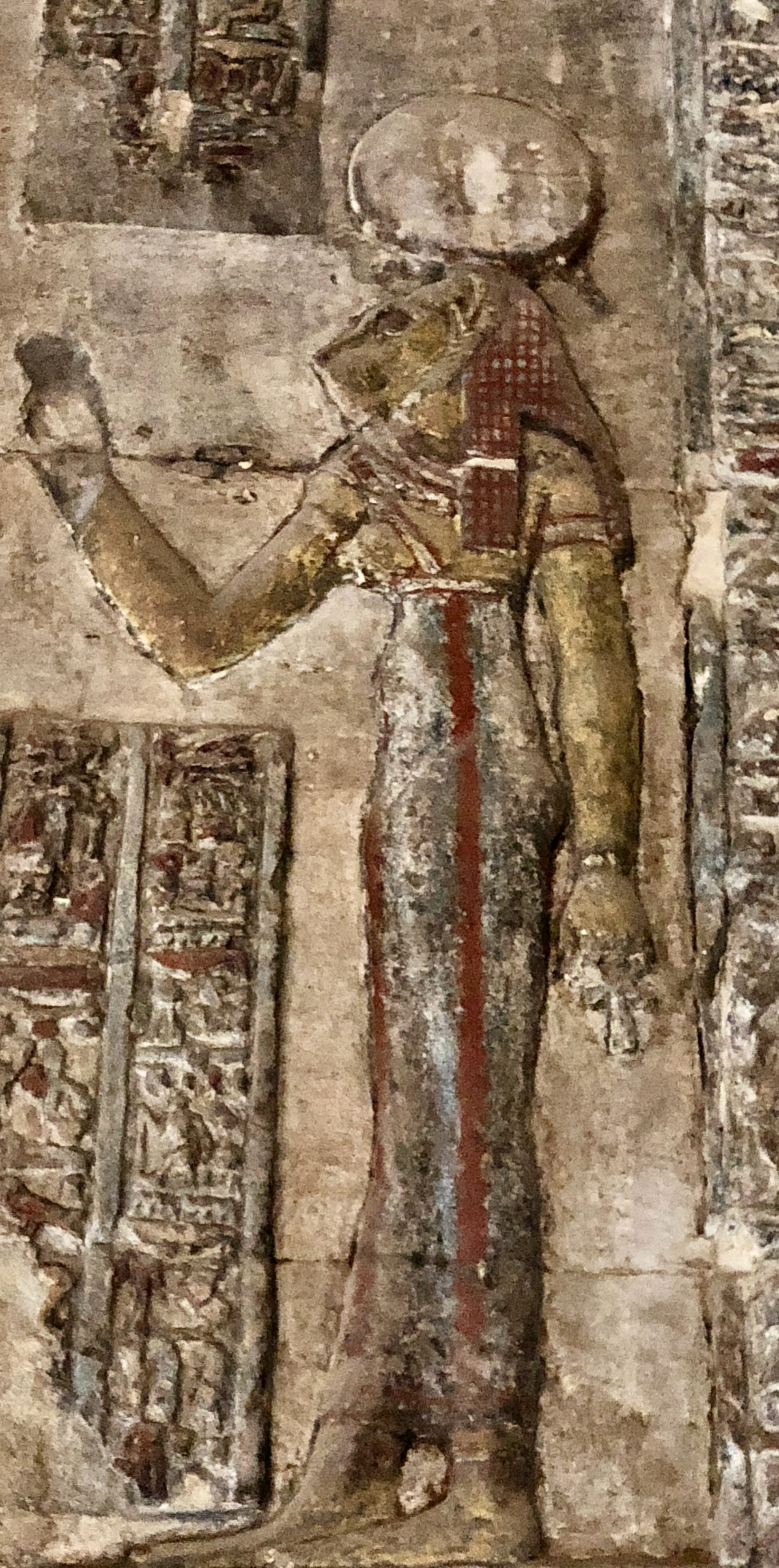 Sekhmet at Deir el-Shelwit Temple. West Bank, Luxor, Egypt. 