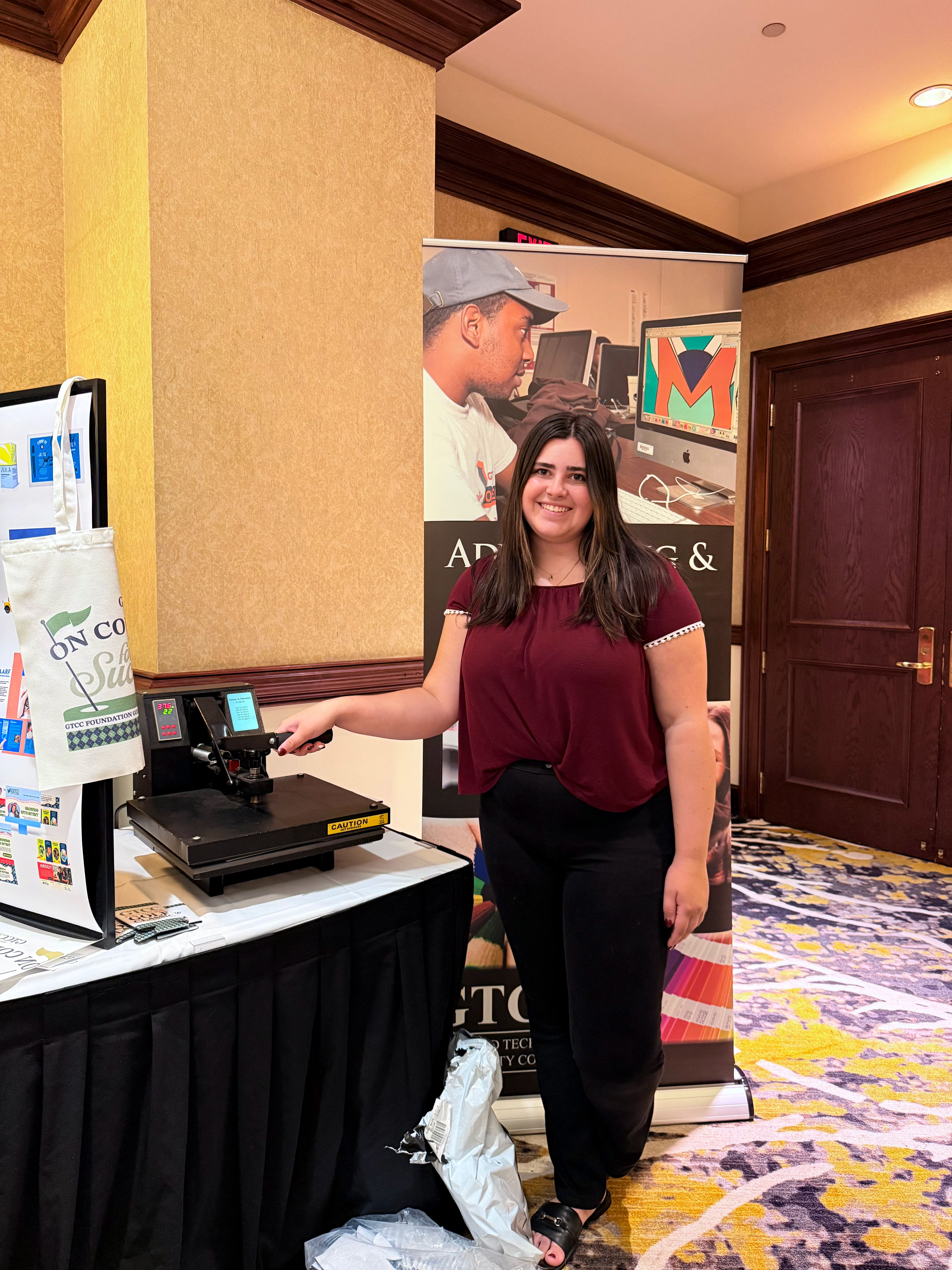 Heat Pressing my own design!