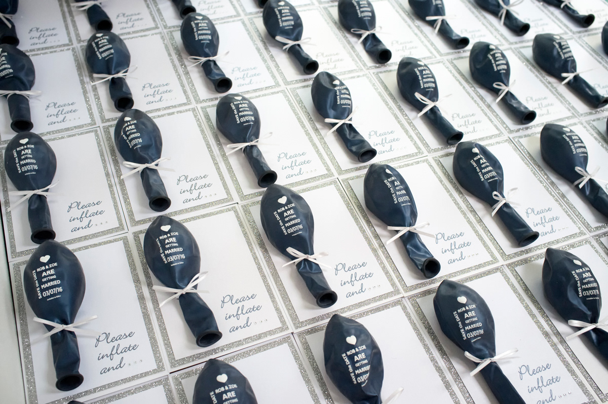 Balloon Save the Dates