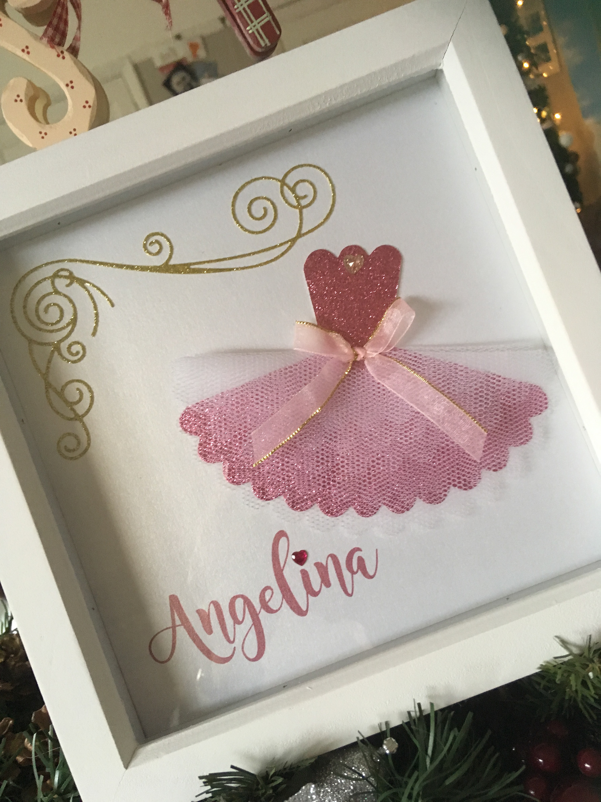 Personalised Ballerina Frame