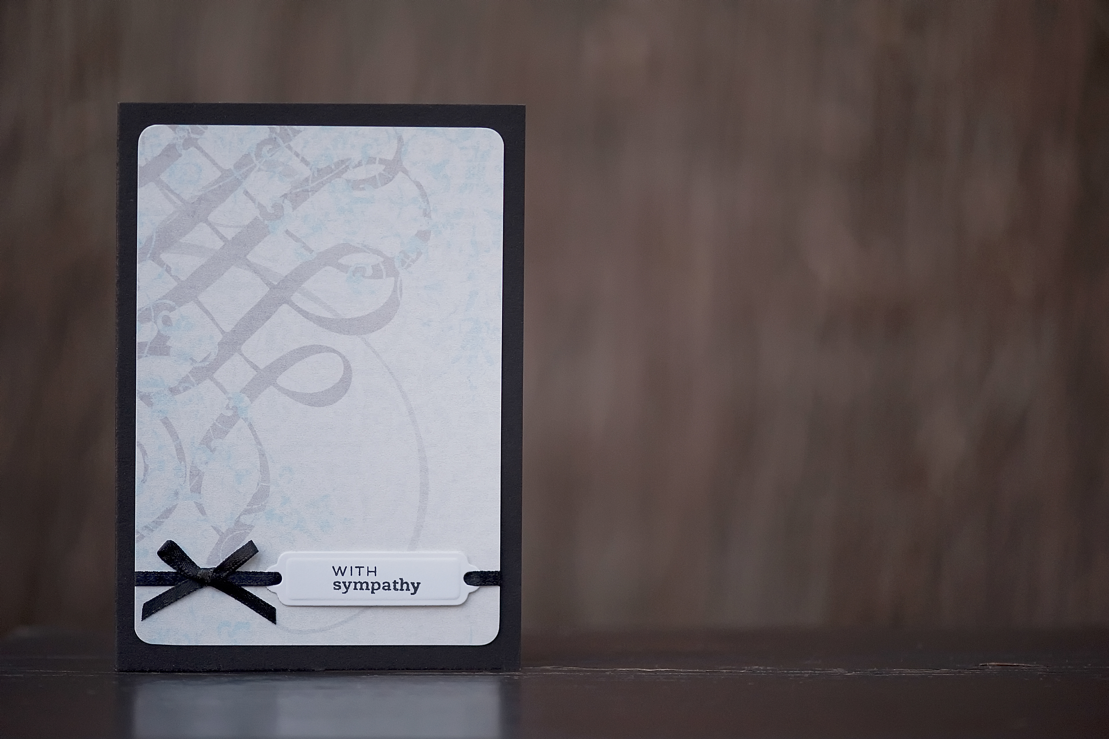 Handmade With Sympathy Card