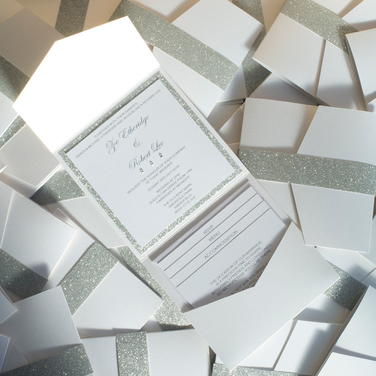Pocket Fold Invitations
