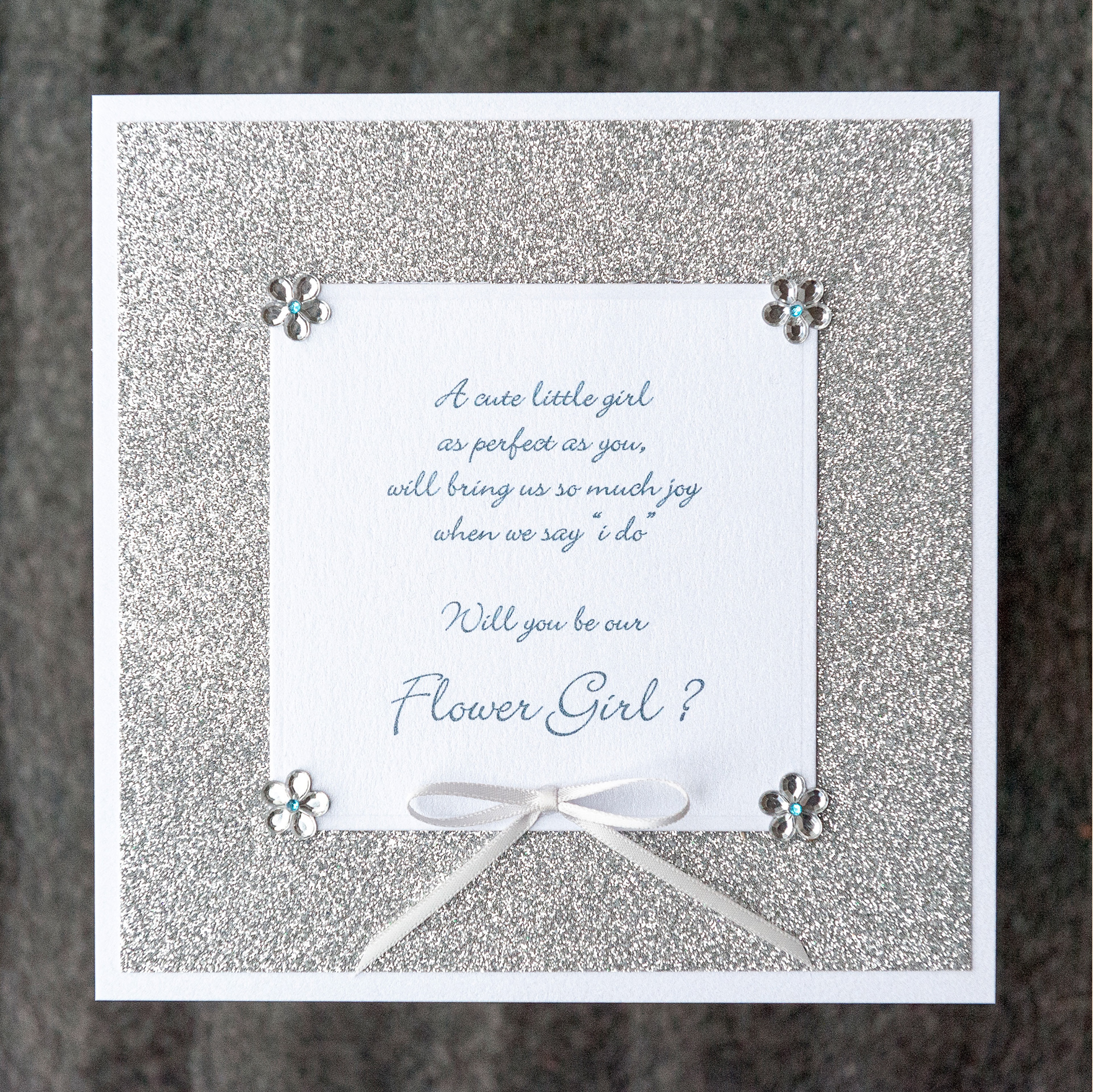 Will You Be Our Flower Girl Card