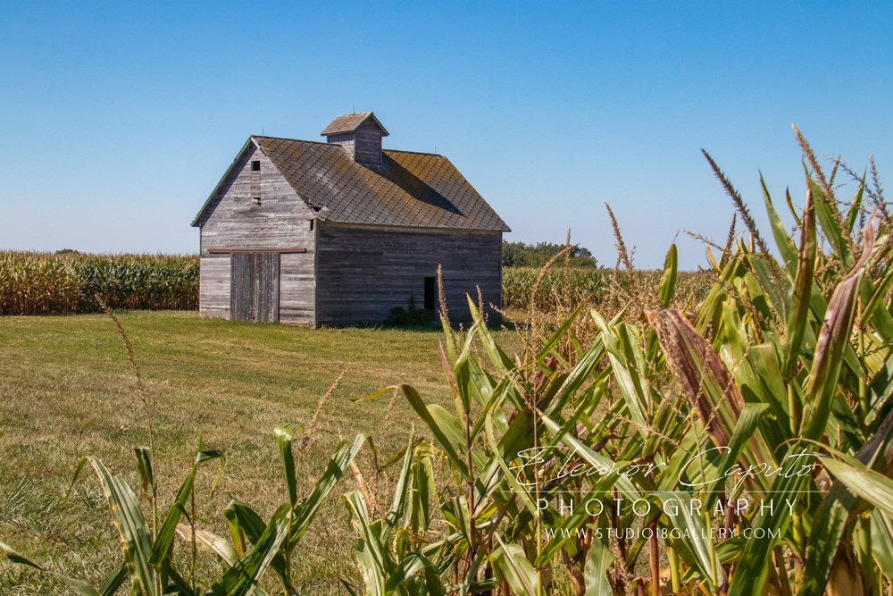 (30) Corn crib on hwy 27 leaving donnellson 1