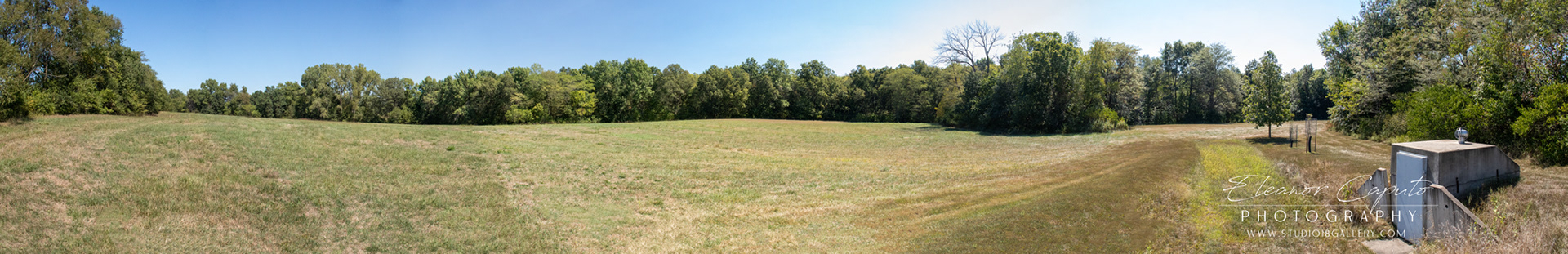 (3) Large pasture behind garage with storm shelter