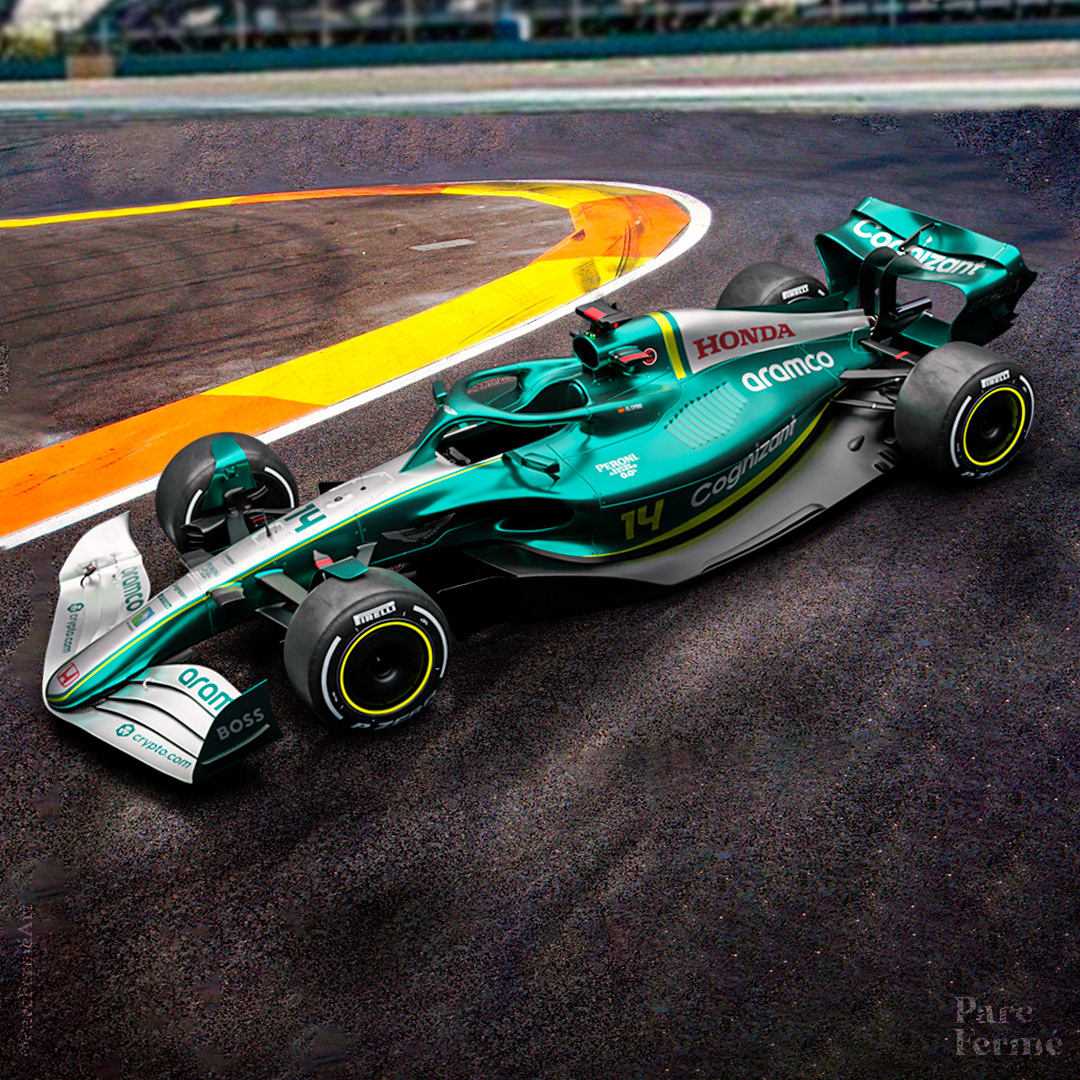 Aston Martin Honda livery concept 2026