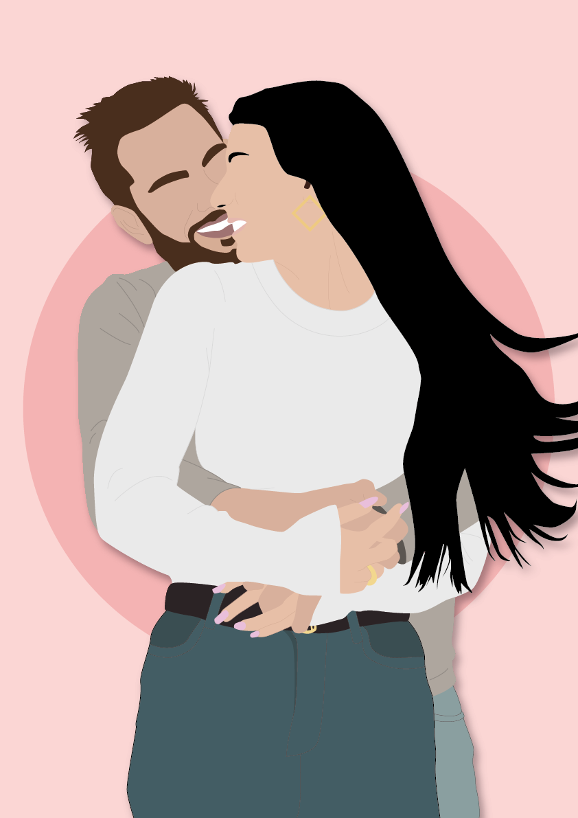 Ilustración pareja