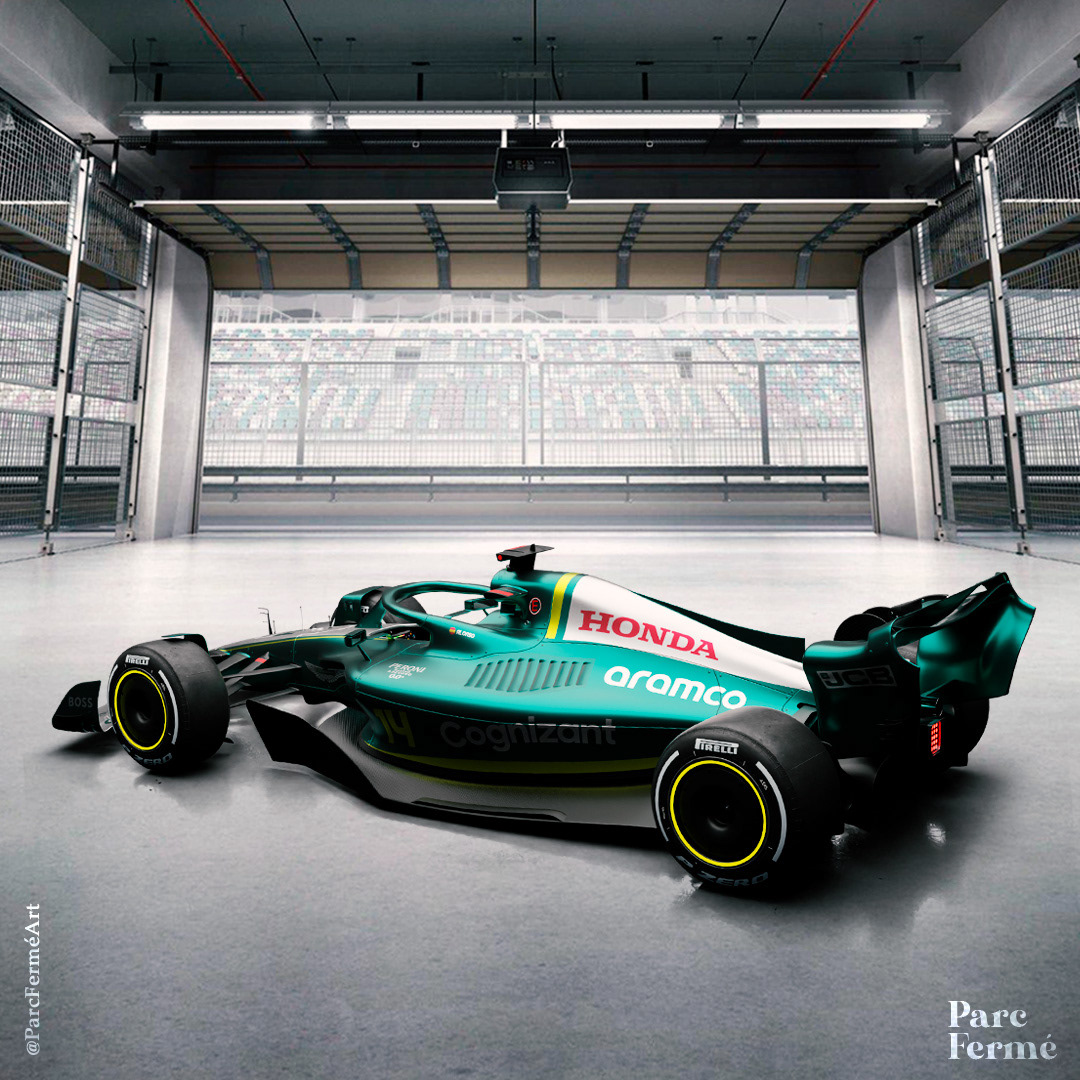 Aston Martin Honda livery concept 2026