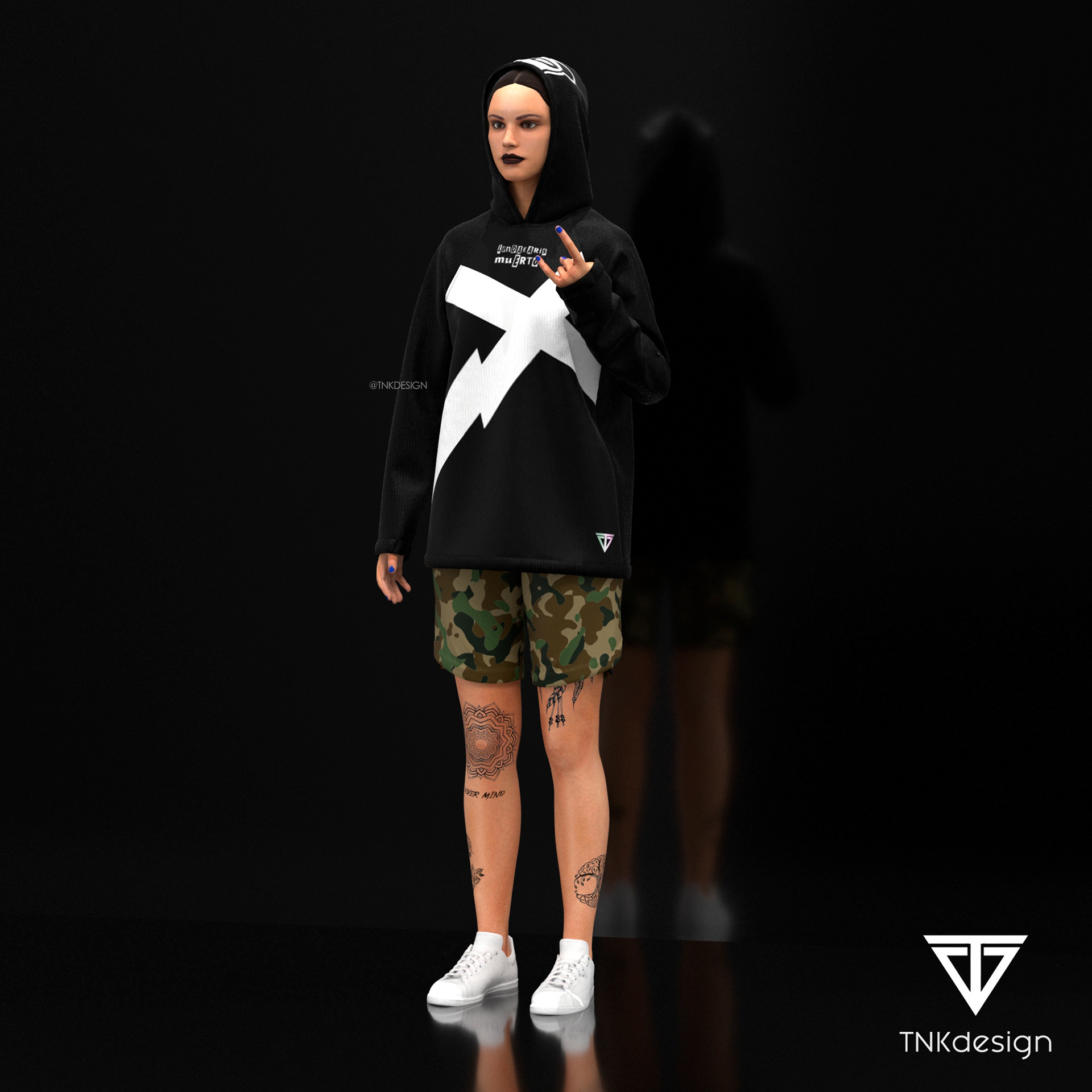 Diseño conceptual sudadera Lendakaris