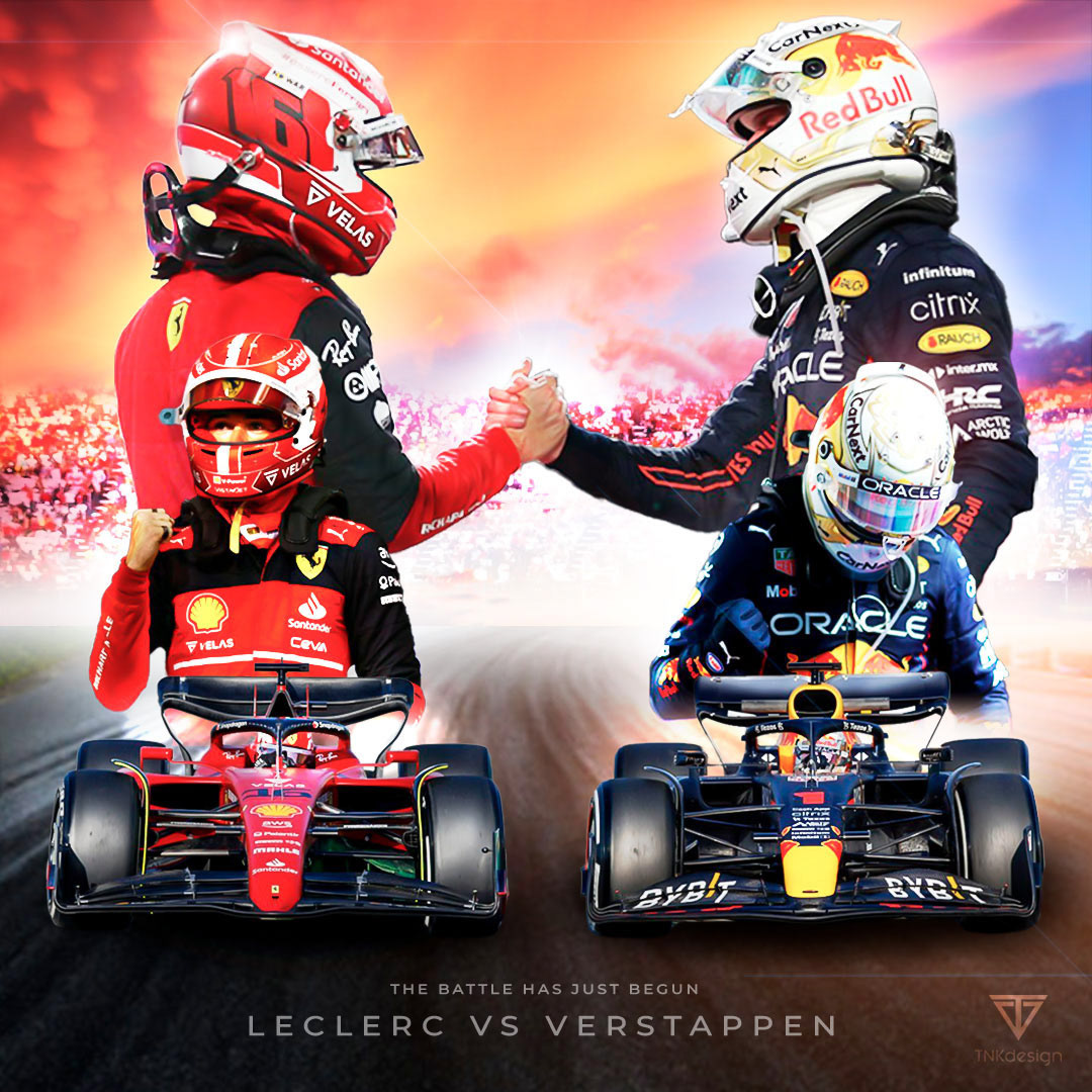 Leclrec vs Verstappen