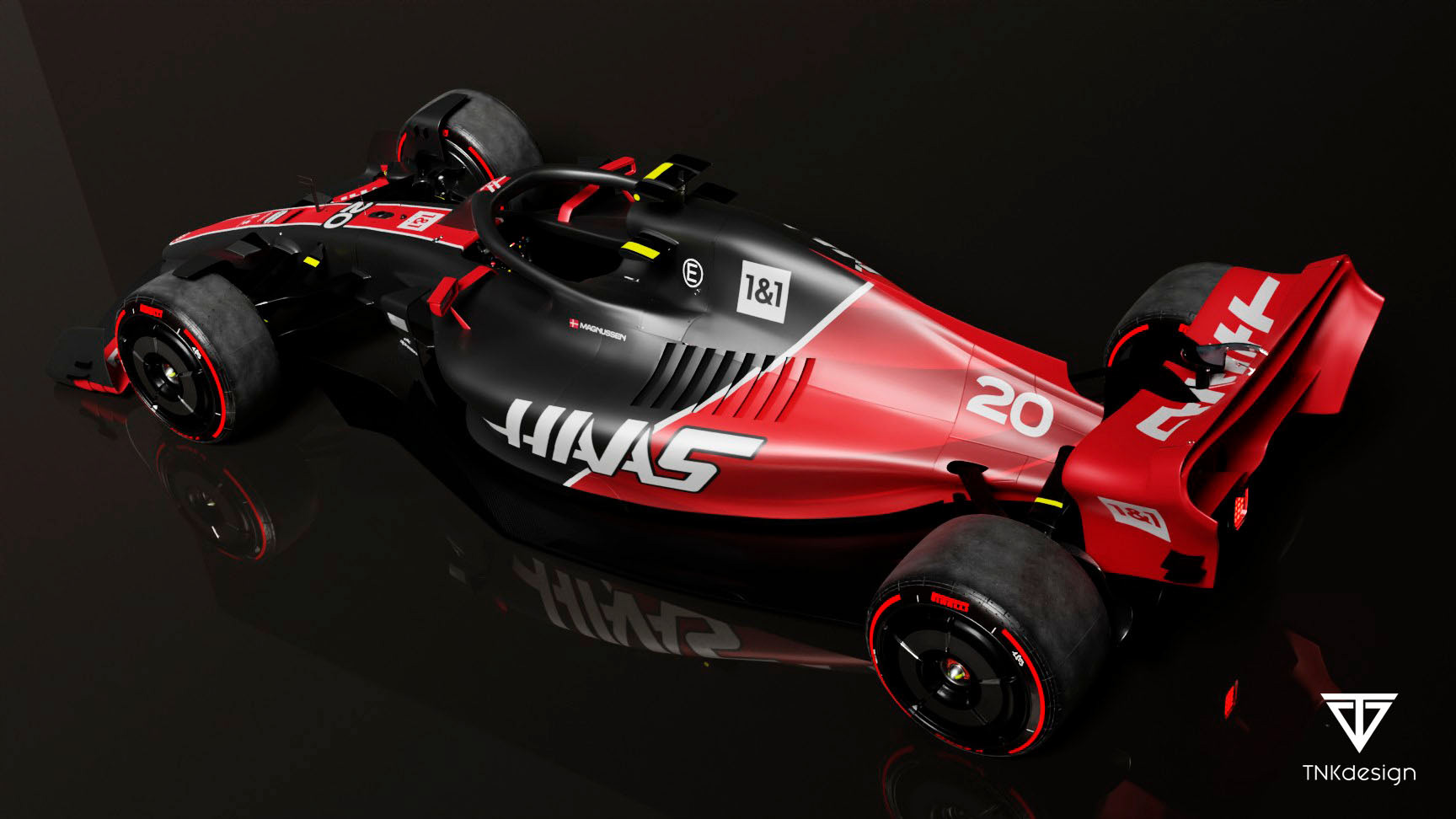 Haas livery concept 2022