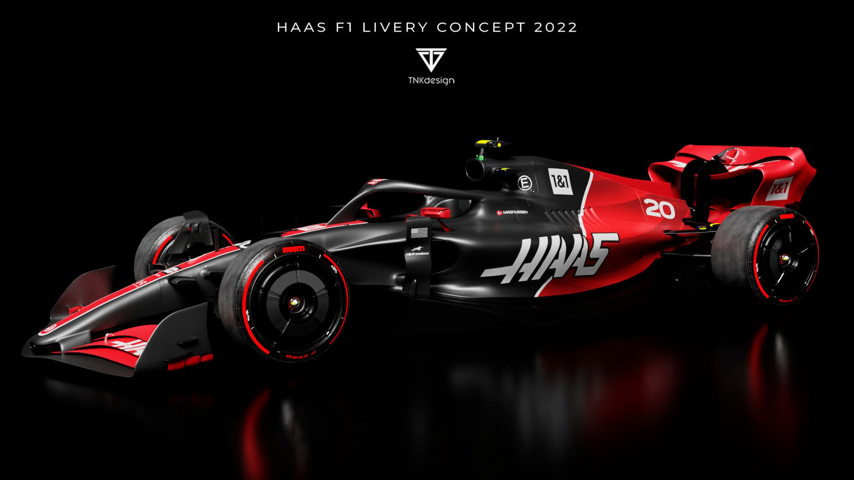 Haas livery concept 2022