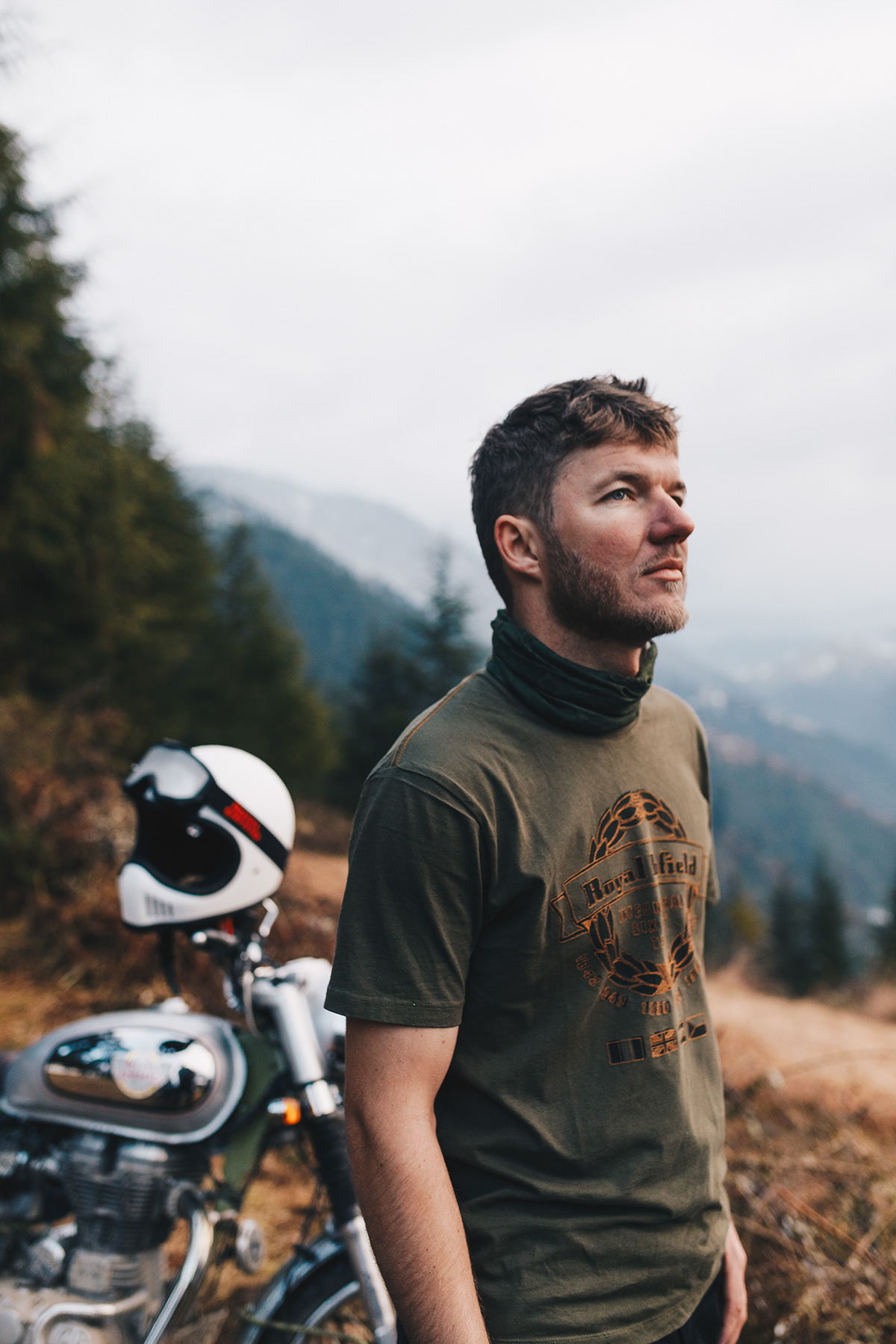 Dhruv Sethi - Royal Enfield - Trials Edition - Print Campaign
