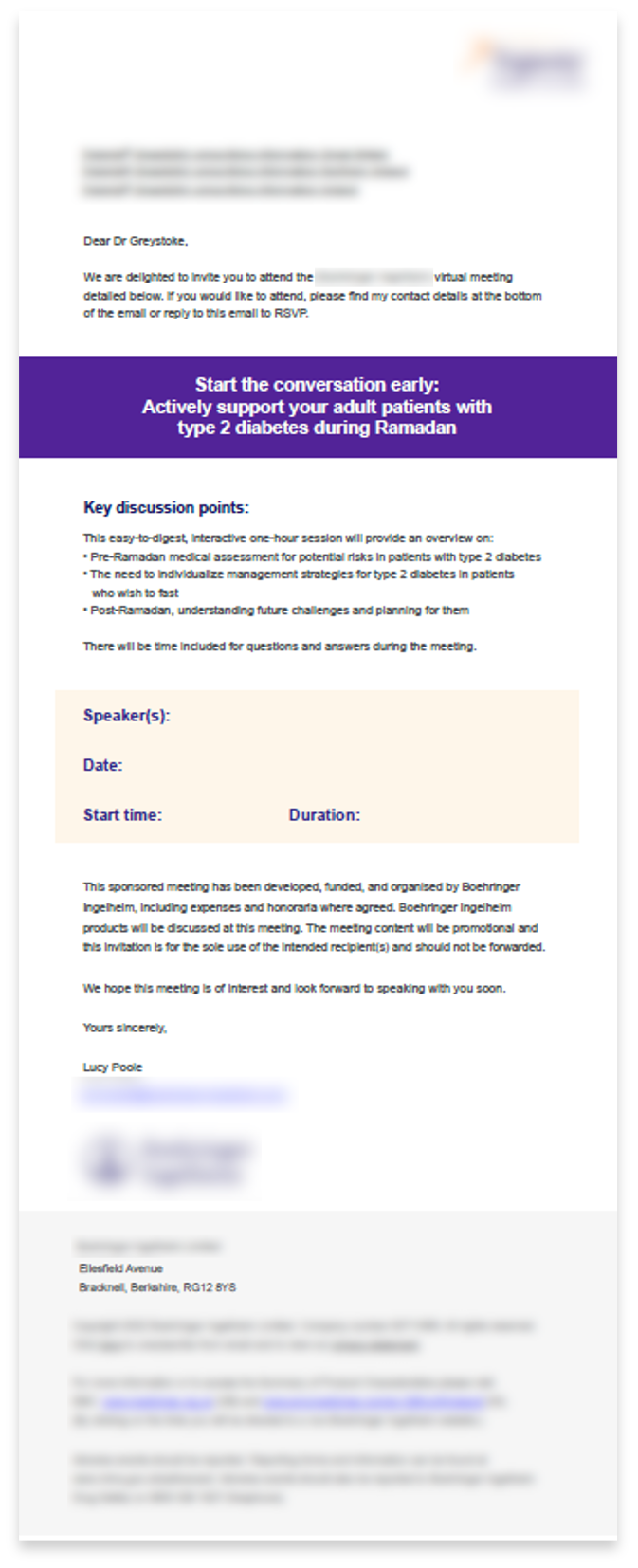 Veeva Approved Email (VAE)