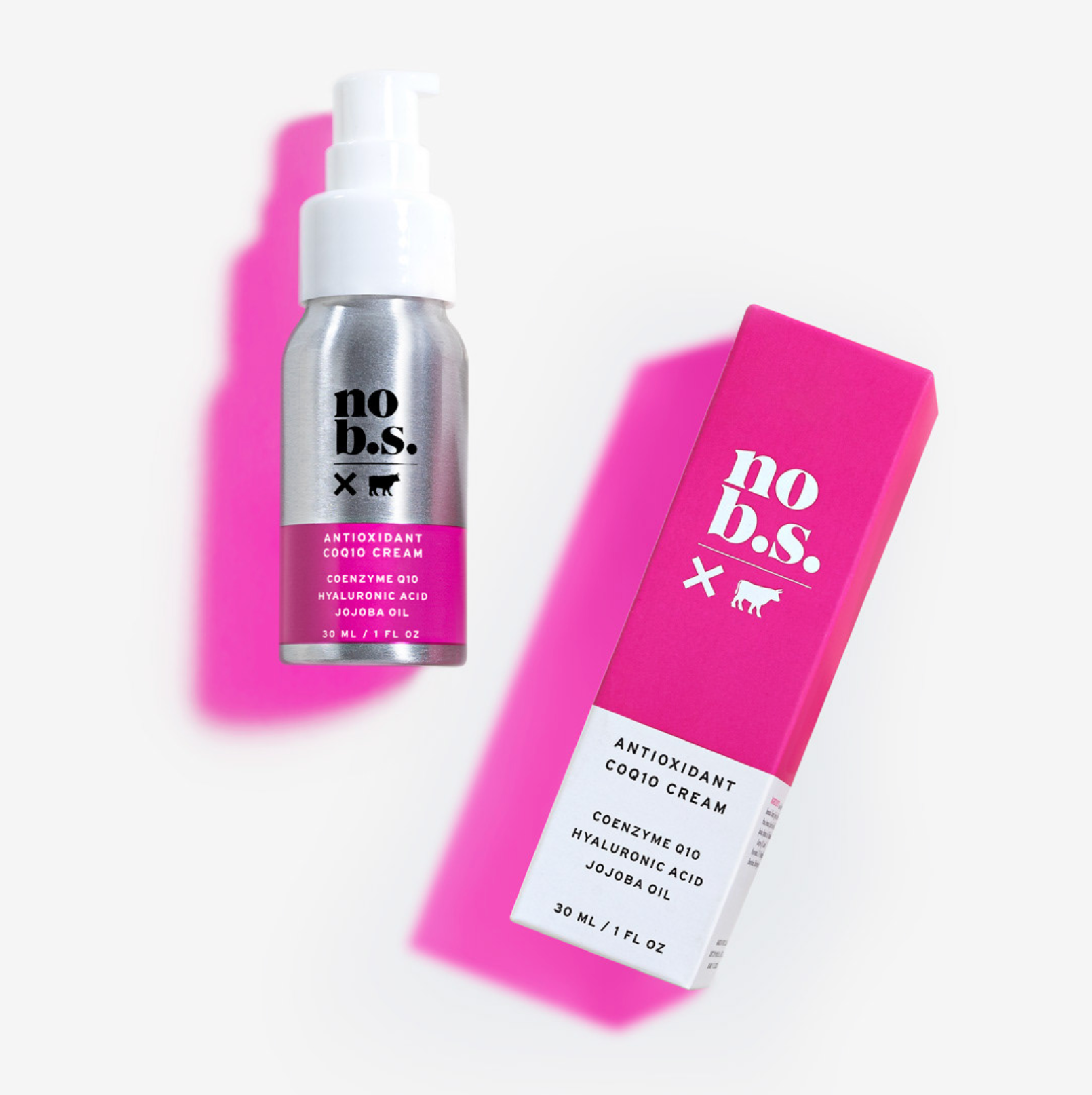 Art Direction for the bottle and the packaging shadows